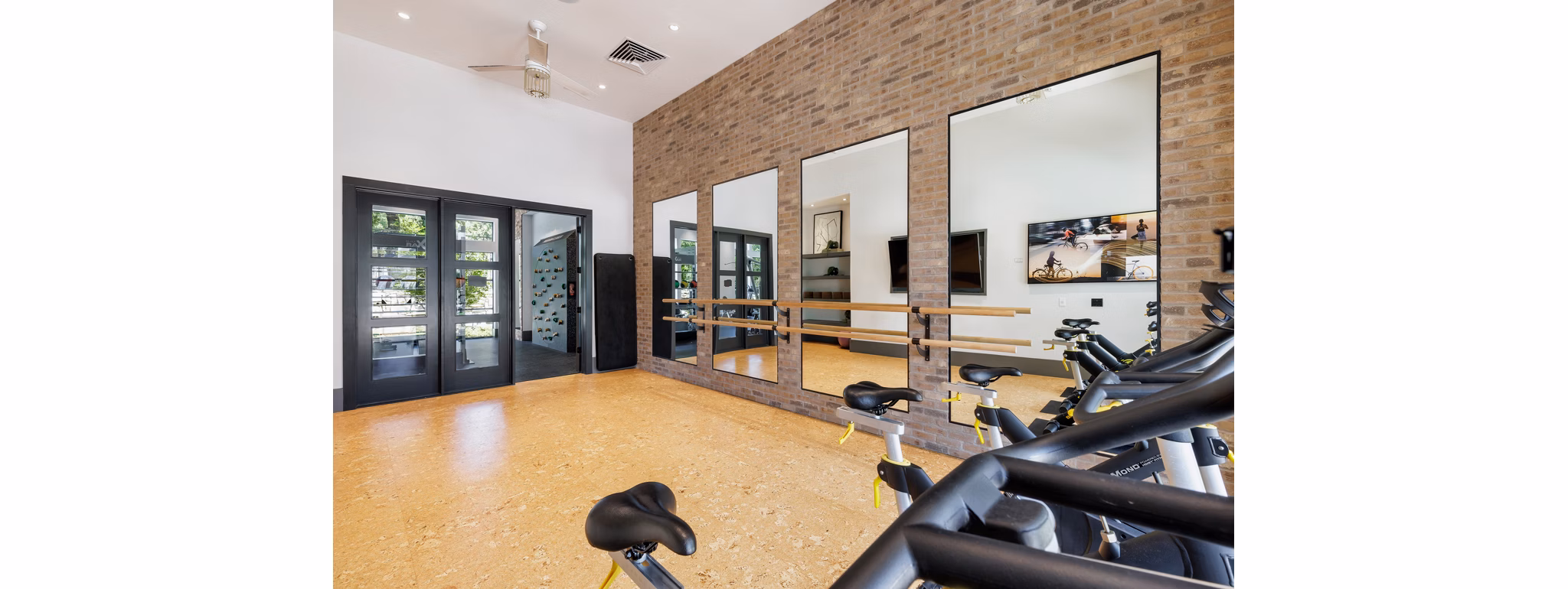Fitness Center at View at Estancia Apartments