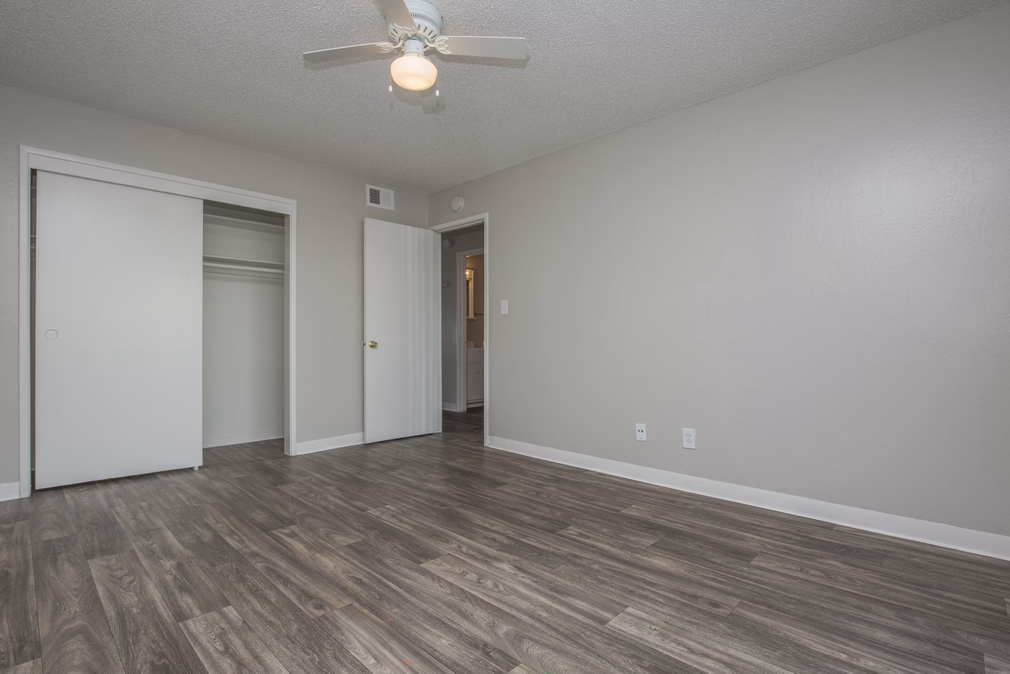 bedroom at Madison Apartments