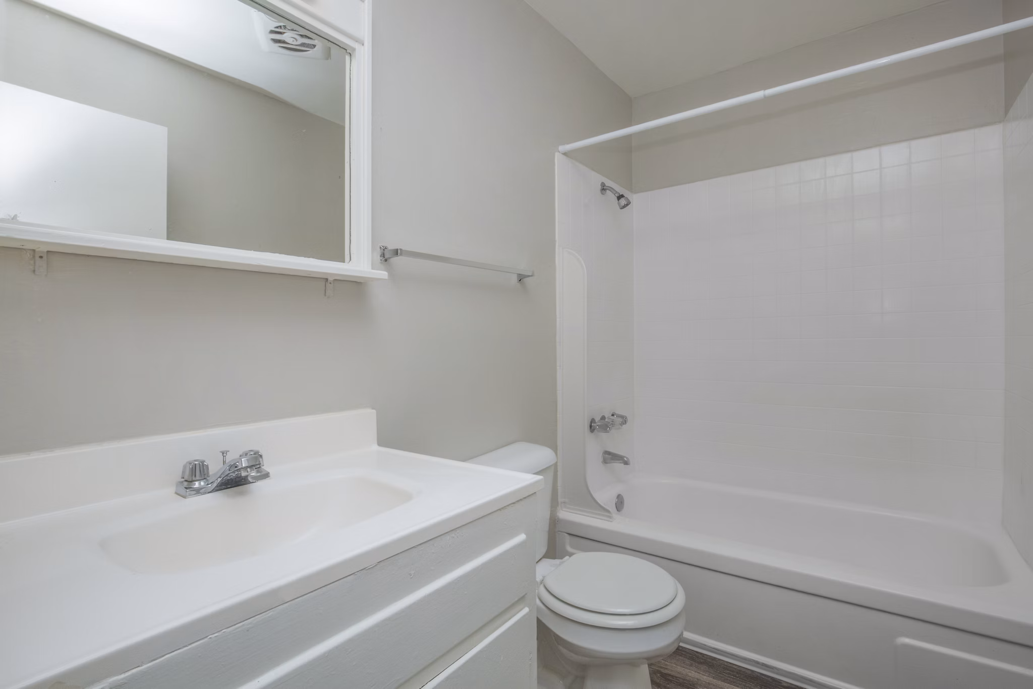 bathroom at Madison Apartments