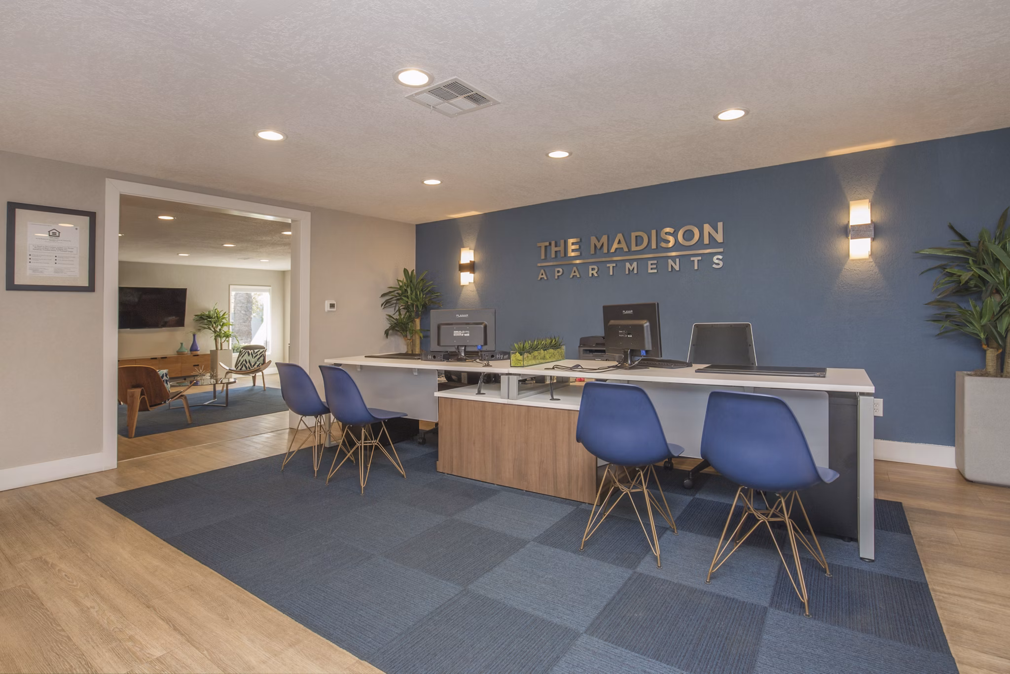 clubhouse at Madison Apartments