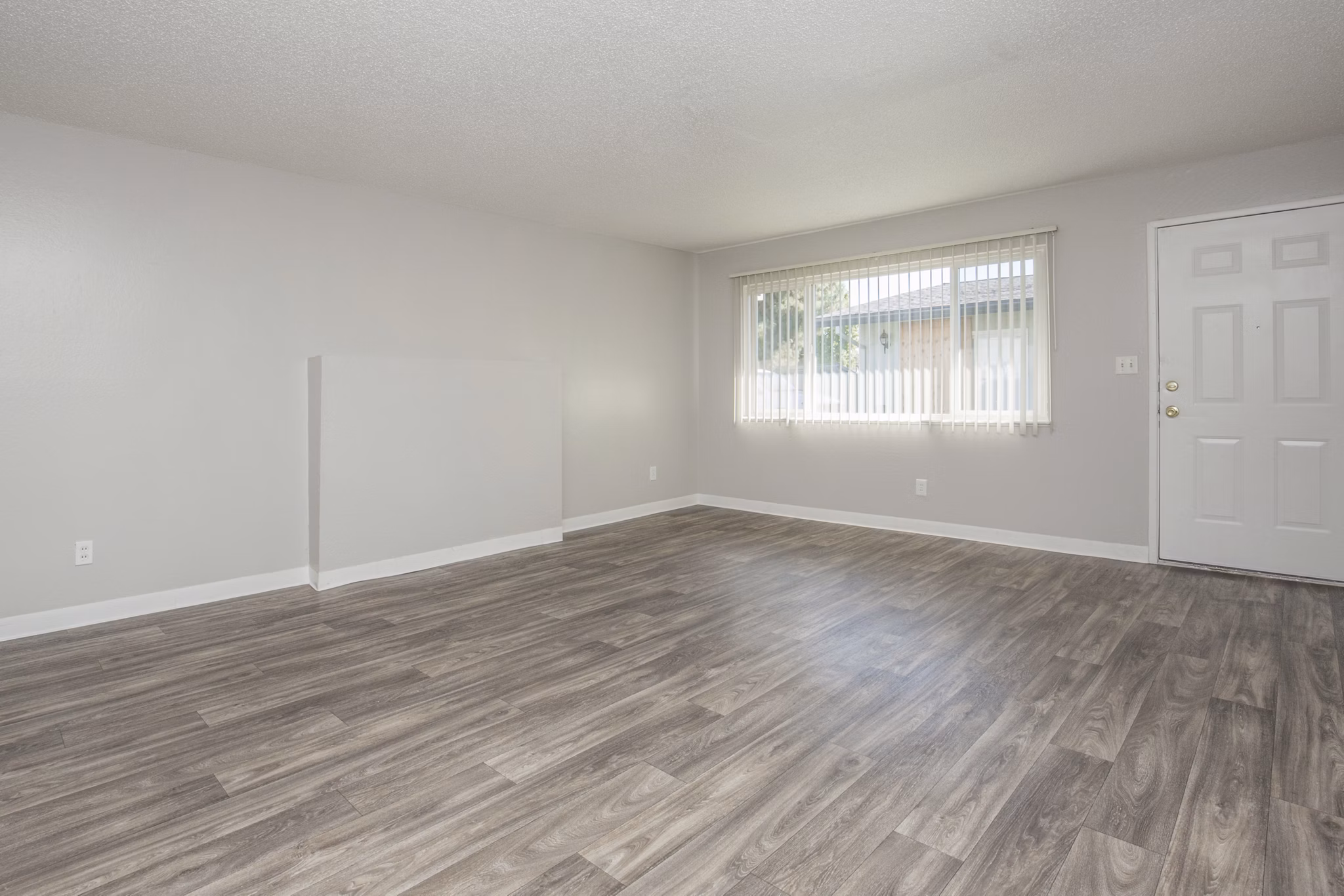 living room at Madison Apartments