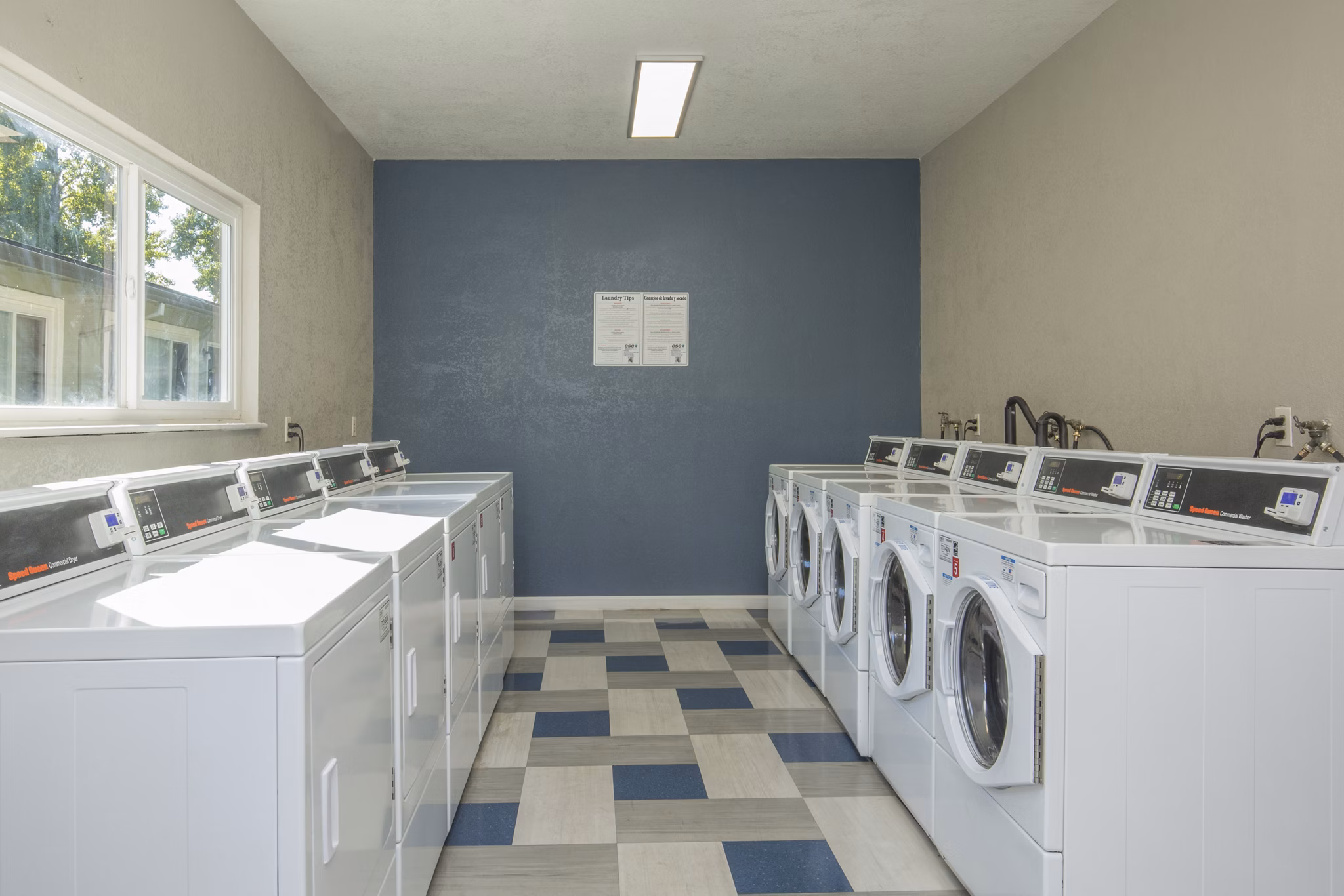 laundry room at Madison Apartments