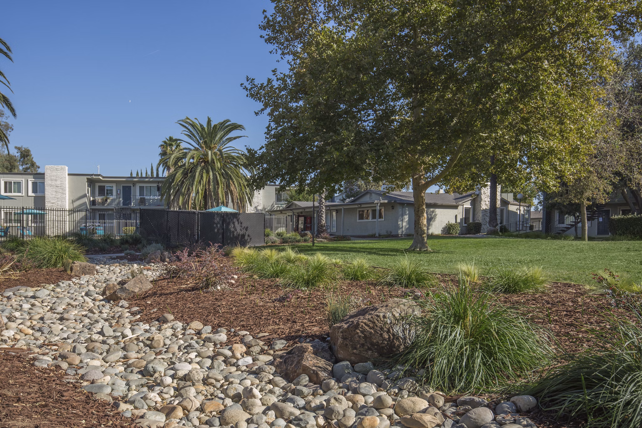 recreational area at Madison Apartments