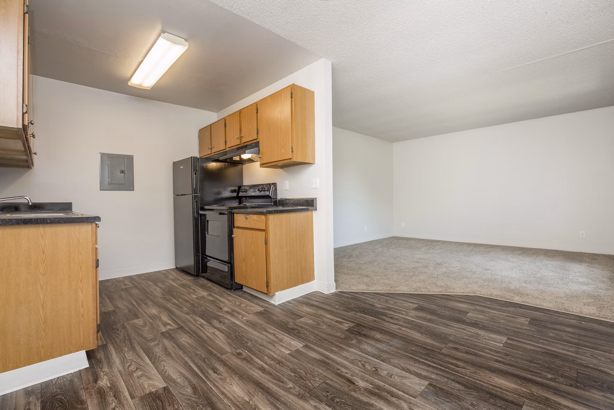living room at Thornbridge Apartments