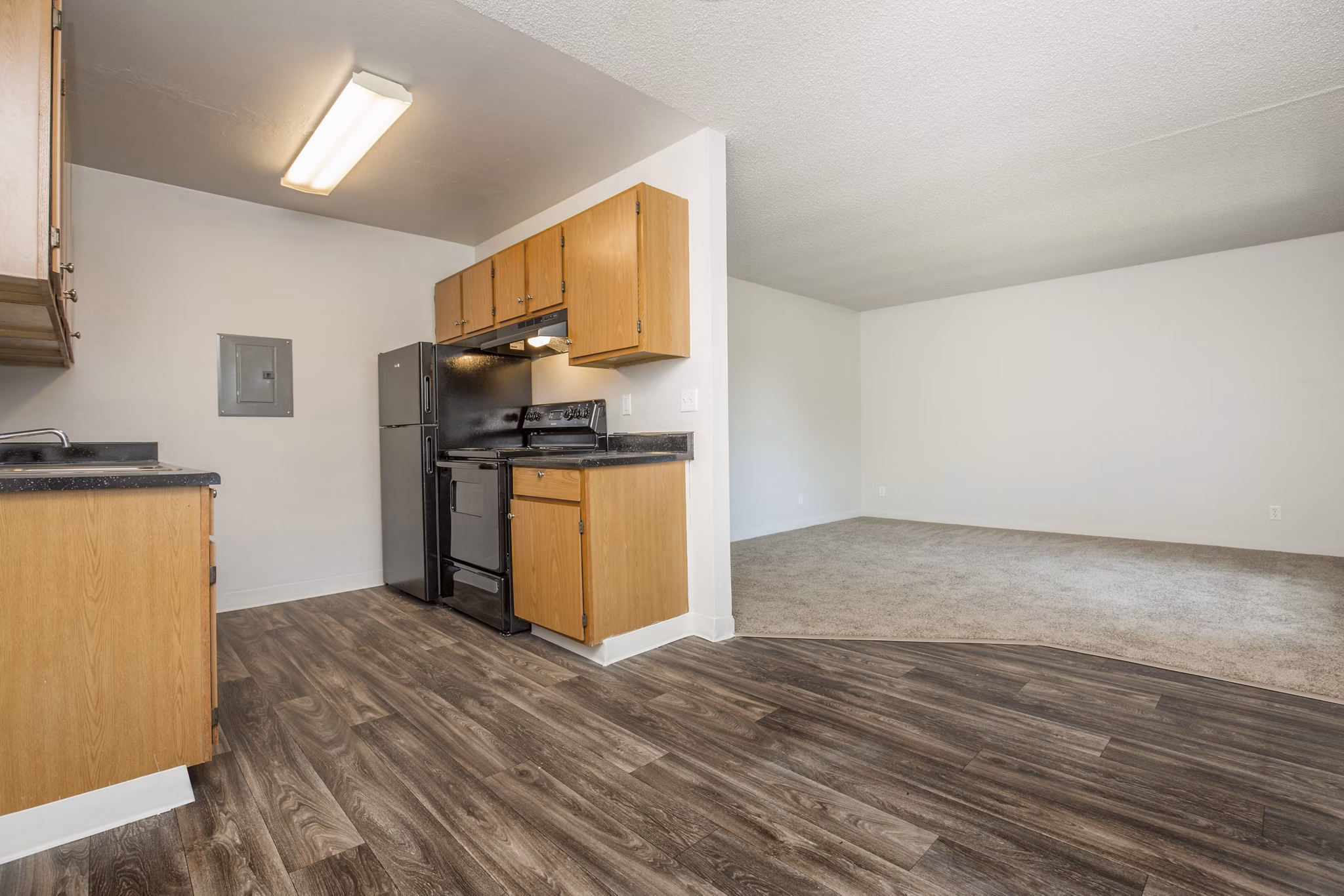 living room at Thornbridge Apartments