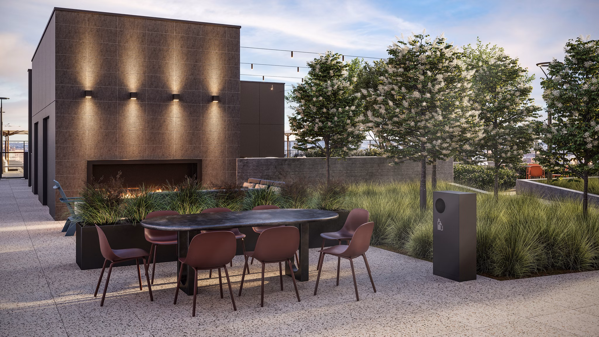 Rendering for Marston Music Row Apartments