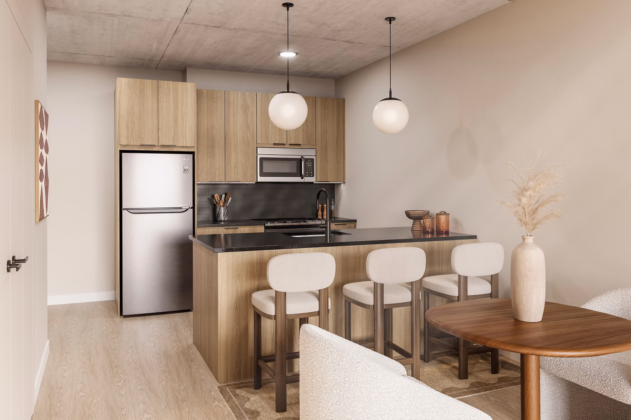 Rendering for Marston Music Row Apartments
