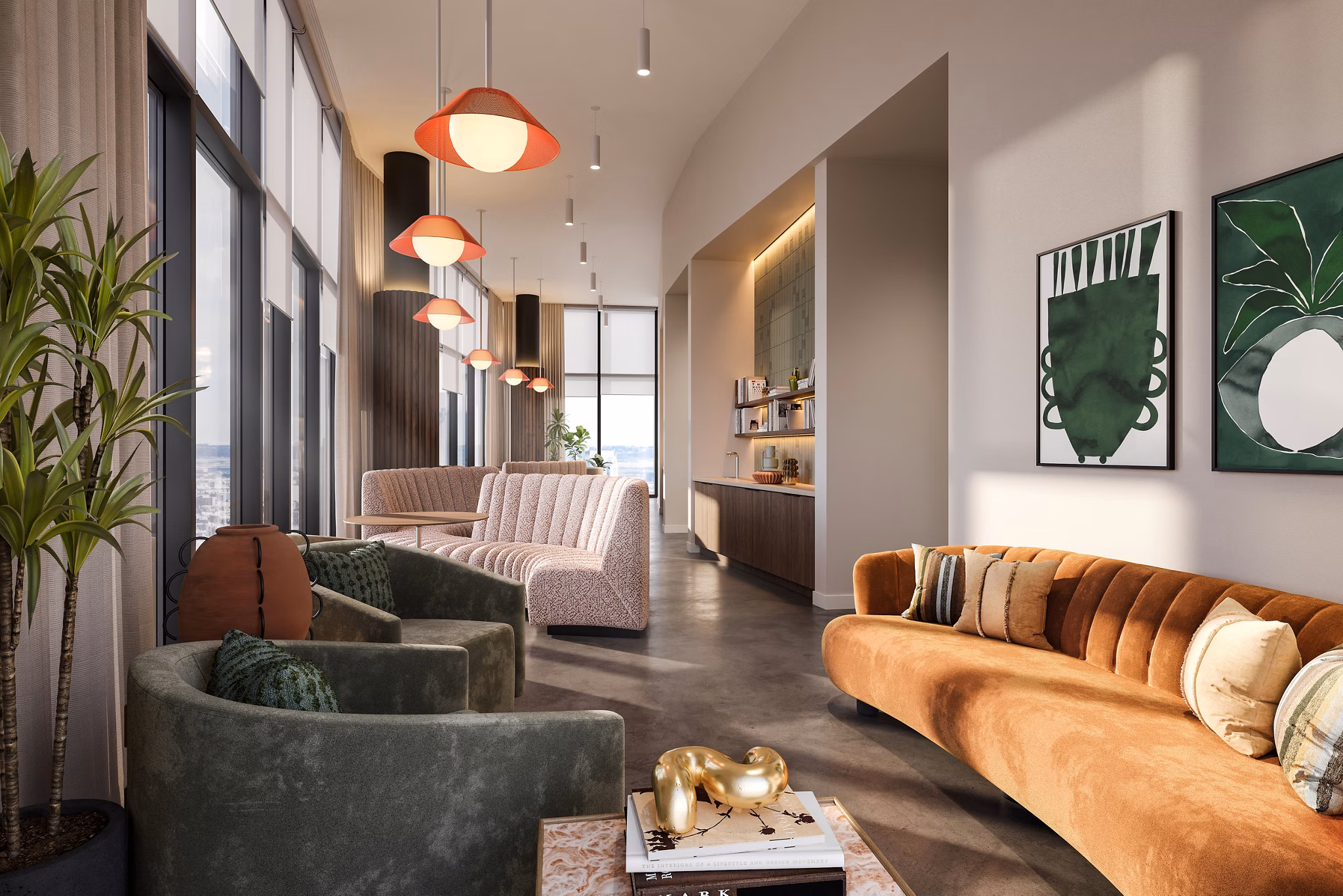 Rendering for Marston Music Row Apartments