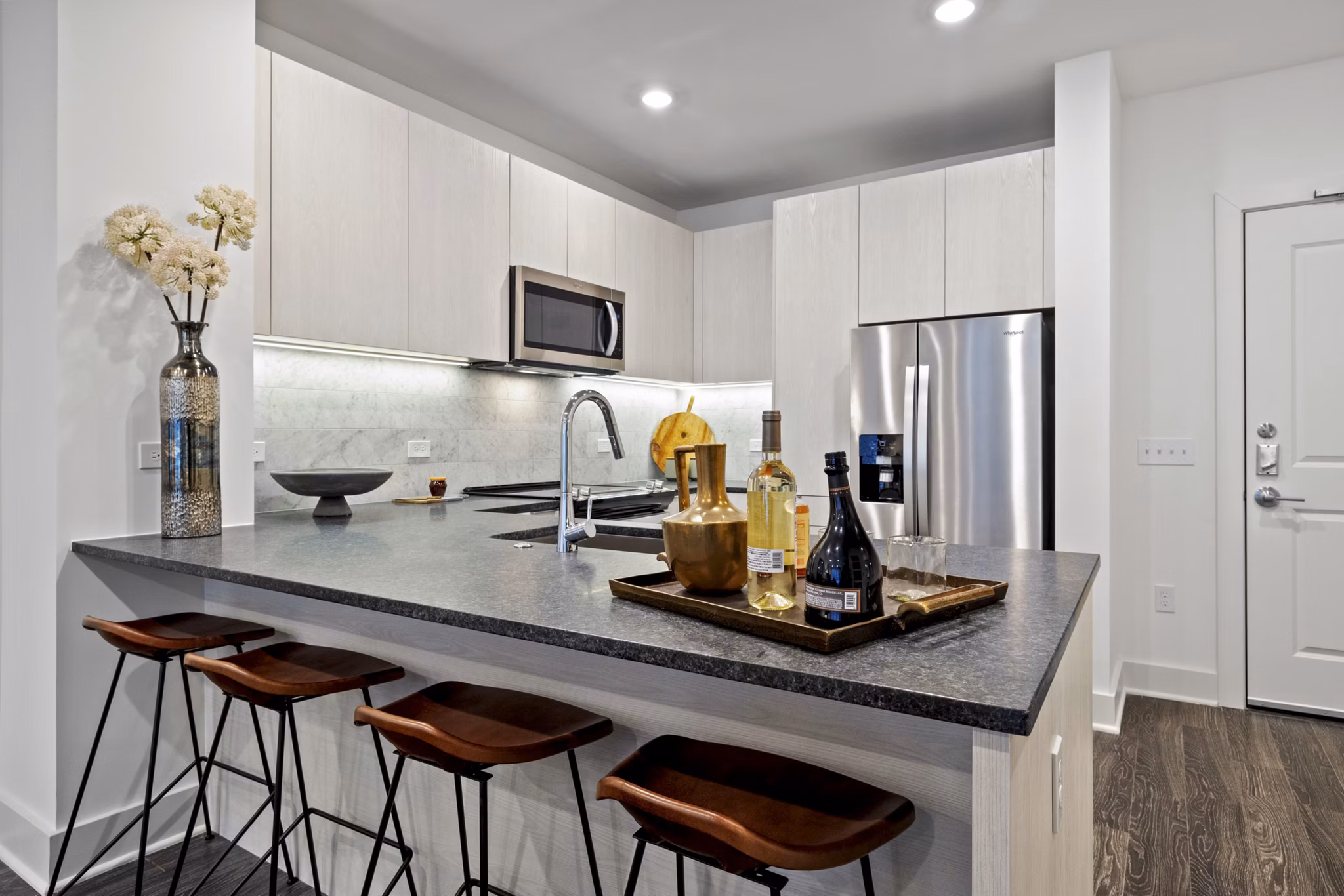 kitchen at Toscana Apartments