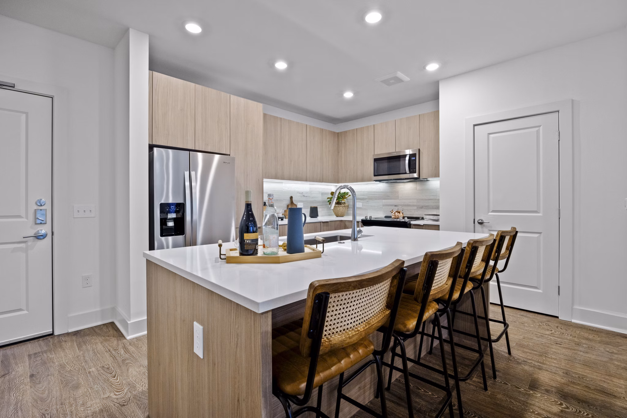 kitchen at Toscana Apartments