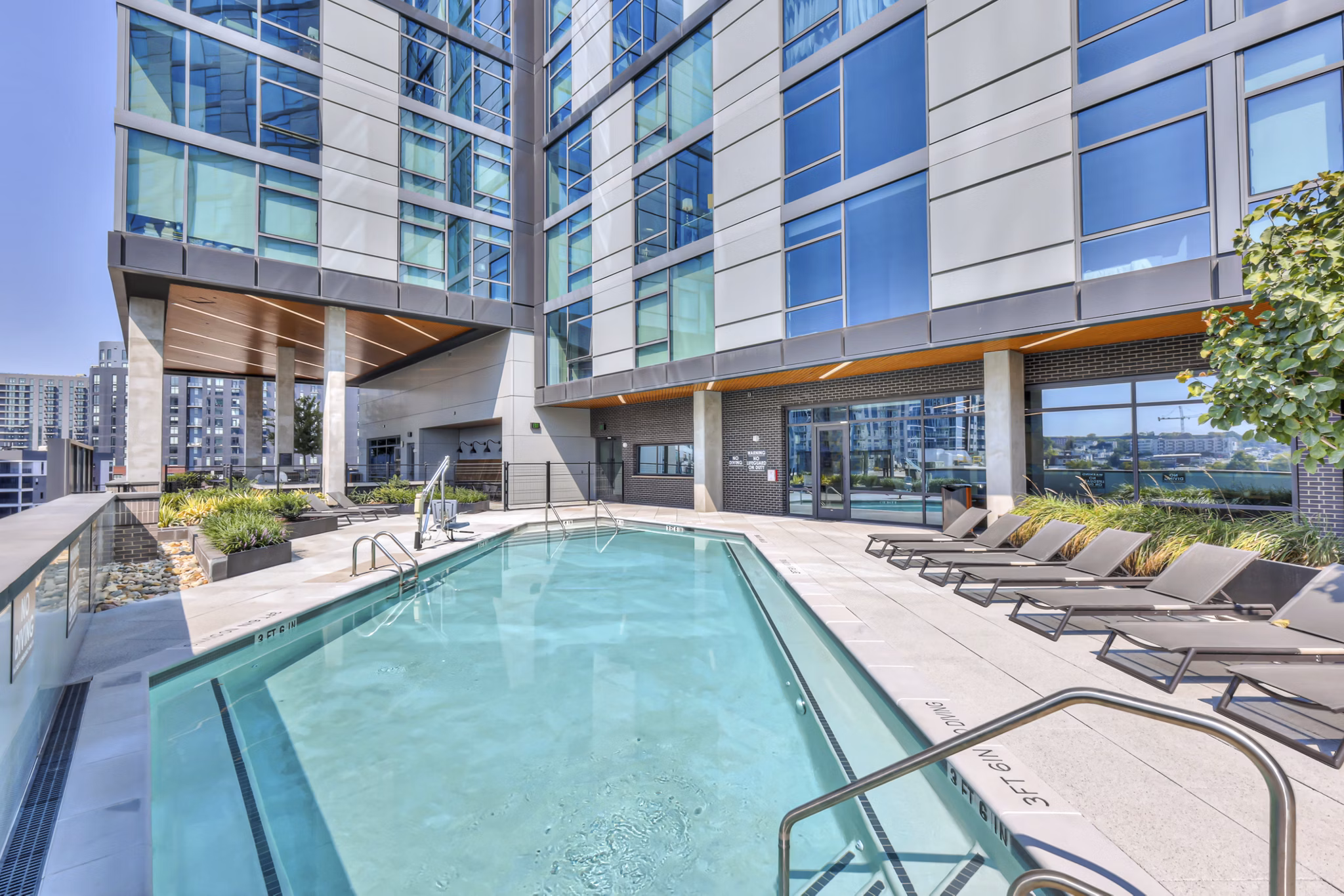 pool at Prima at Paseo South Gulch Apartments