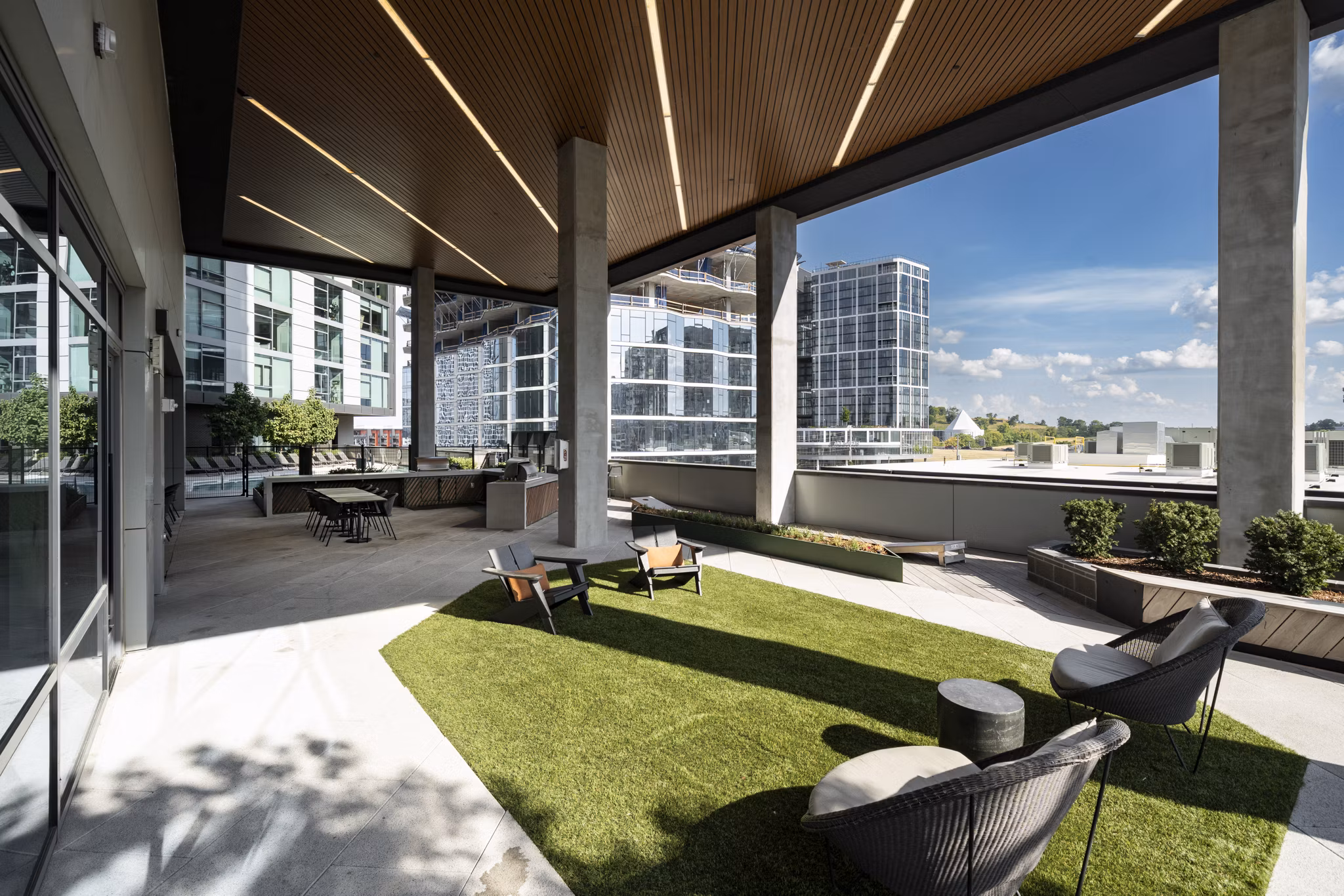 Recreational Area at Prima at Paseo South Gulch Apartments