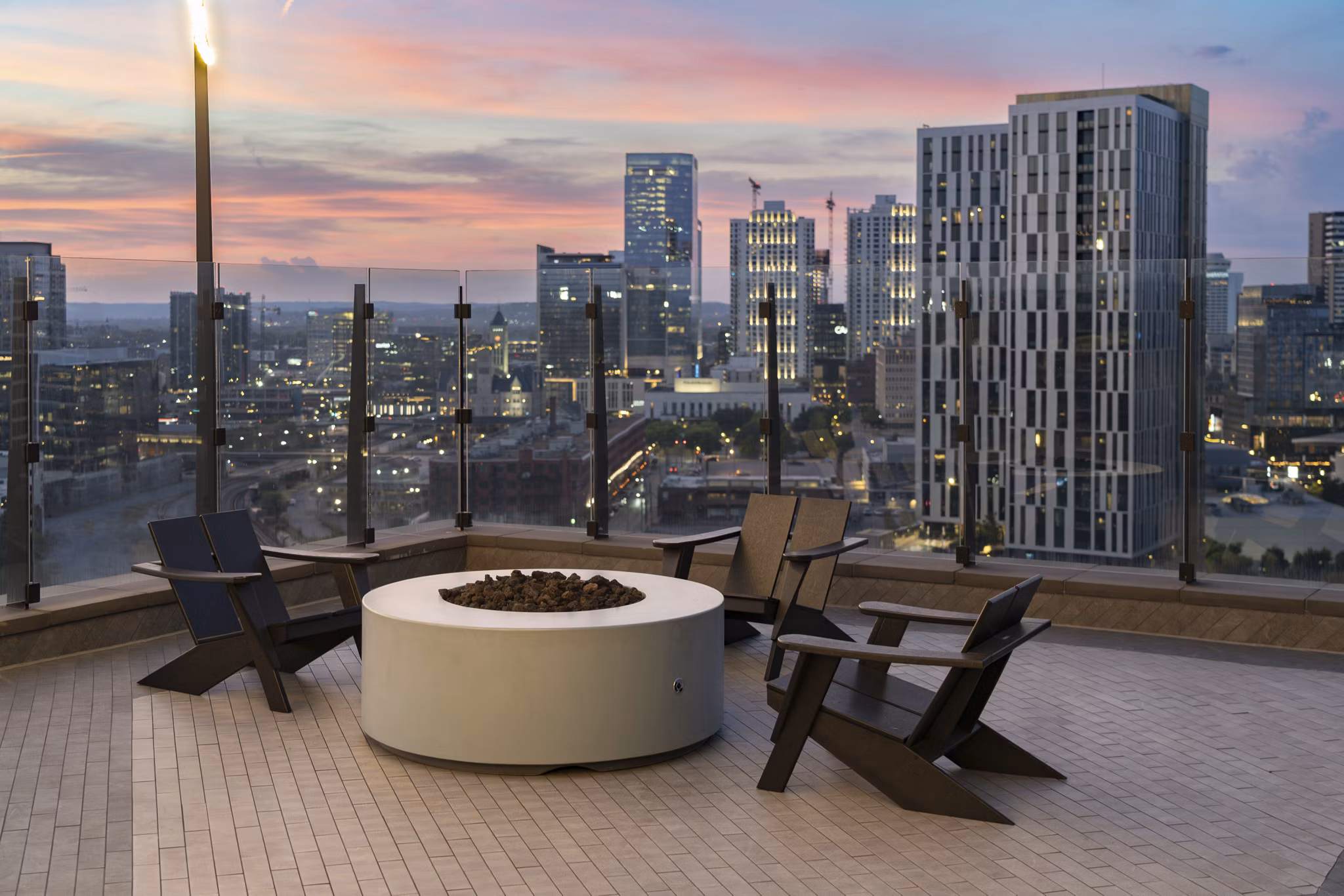 Fire Pit at Prima at Paseo South Gulch Apartments