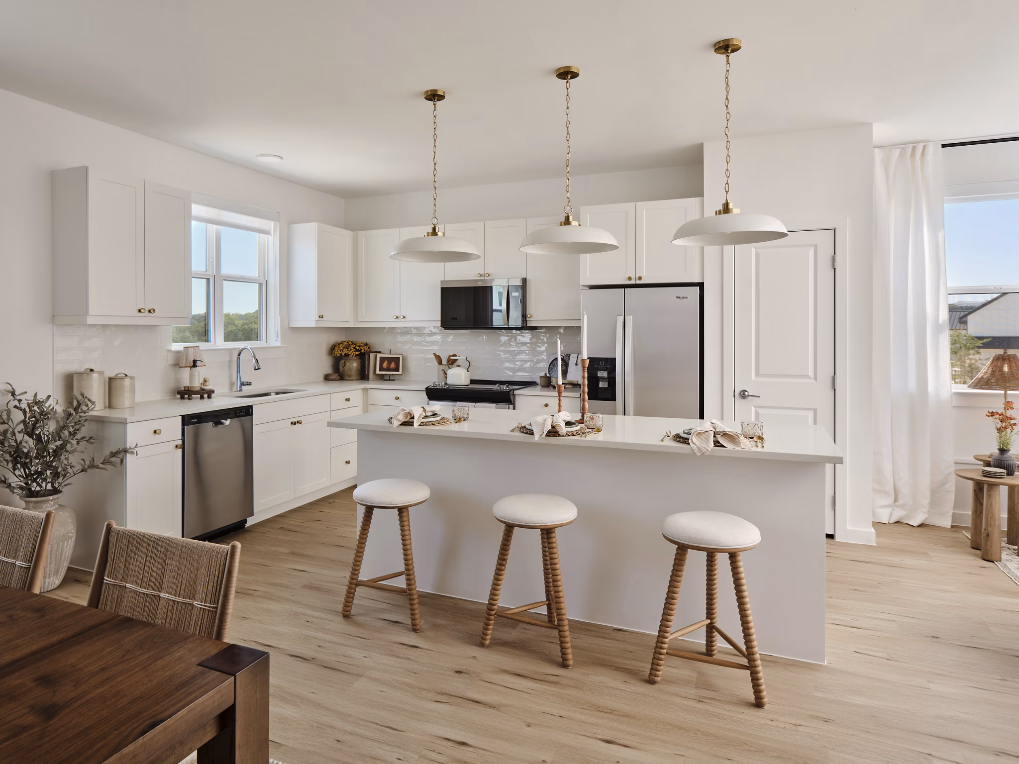 kitchen at The Terrace Apartments