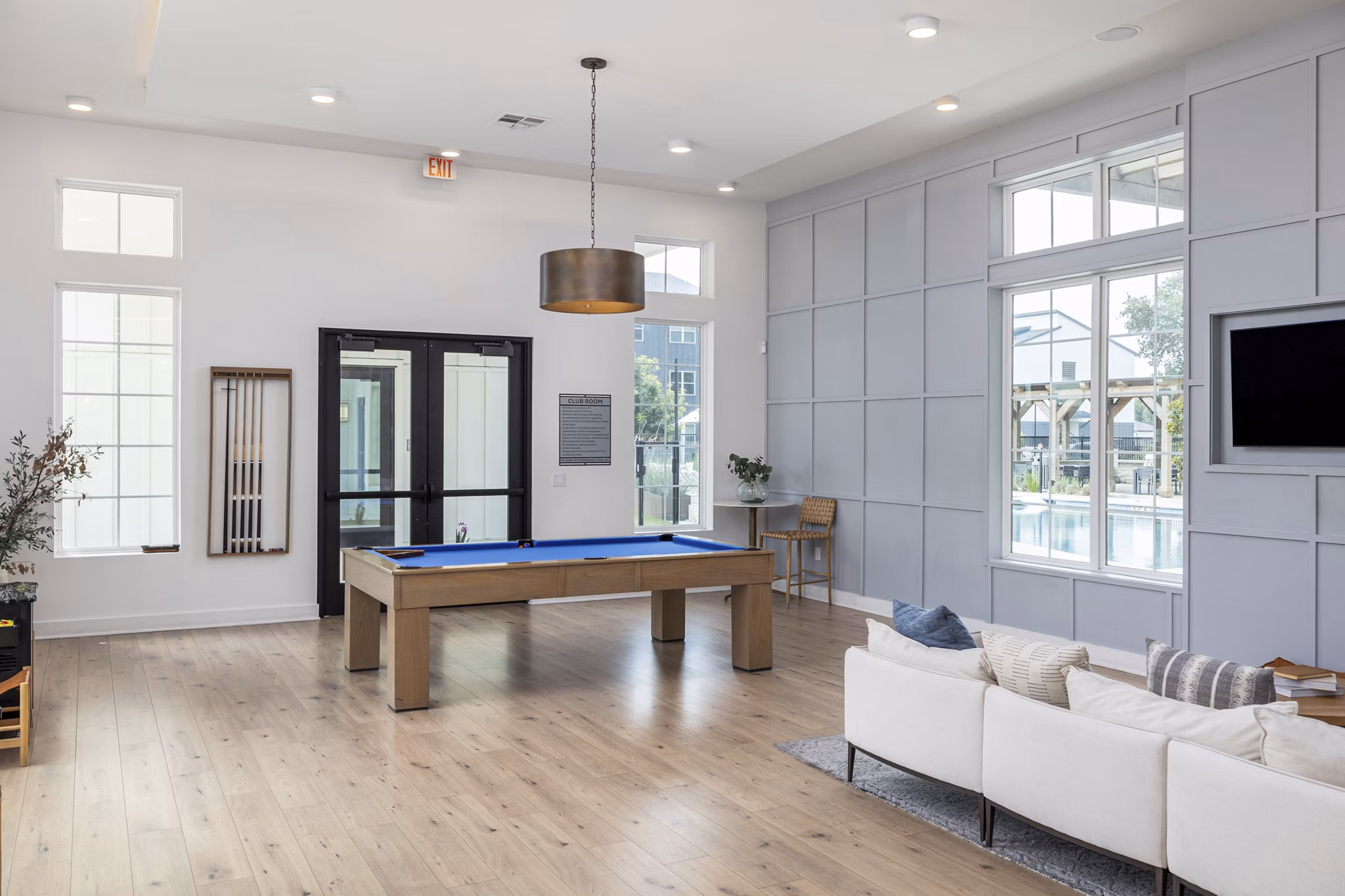 clubhouse at Spectra Parks Apartments 