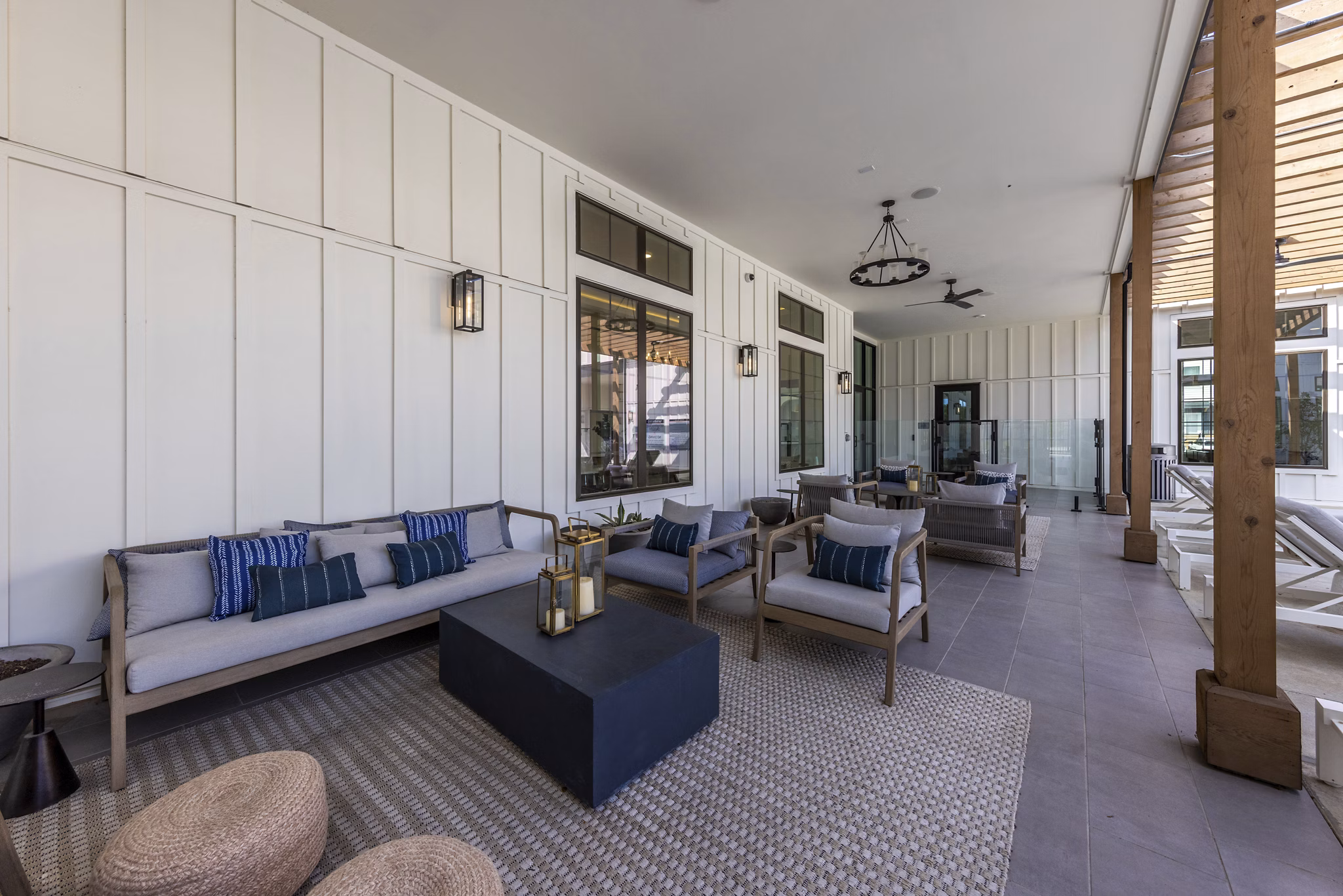 patio at Spectra Parks Apartments