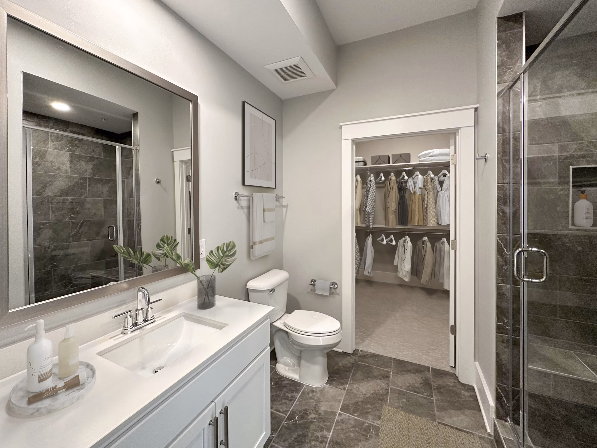 bathroom at Preserve at Westfields Apartments 