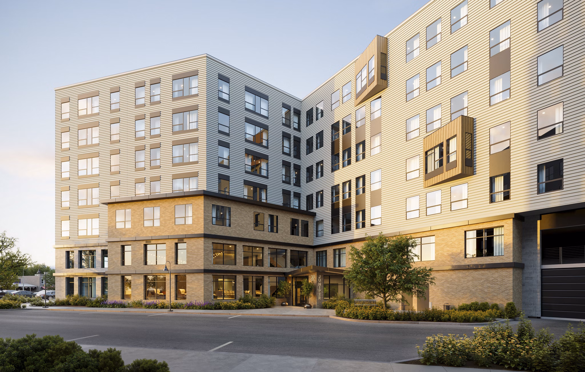Rendering for Juniper Apartments