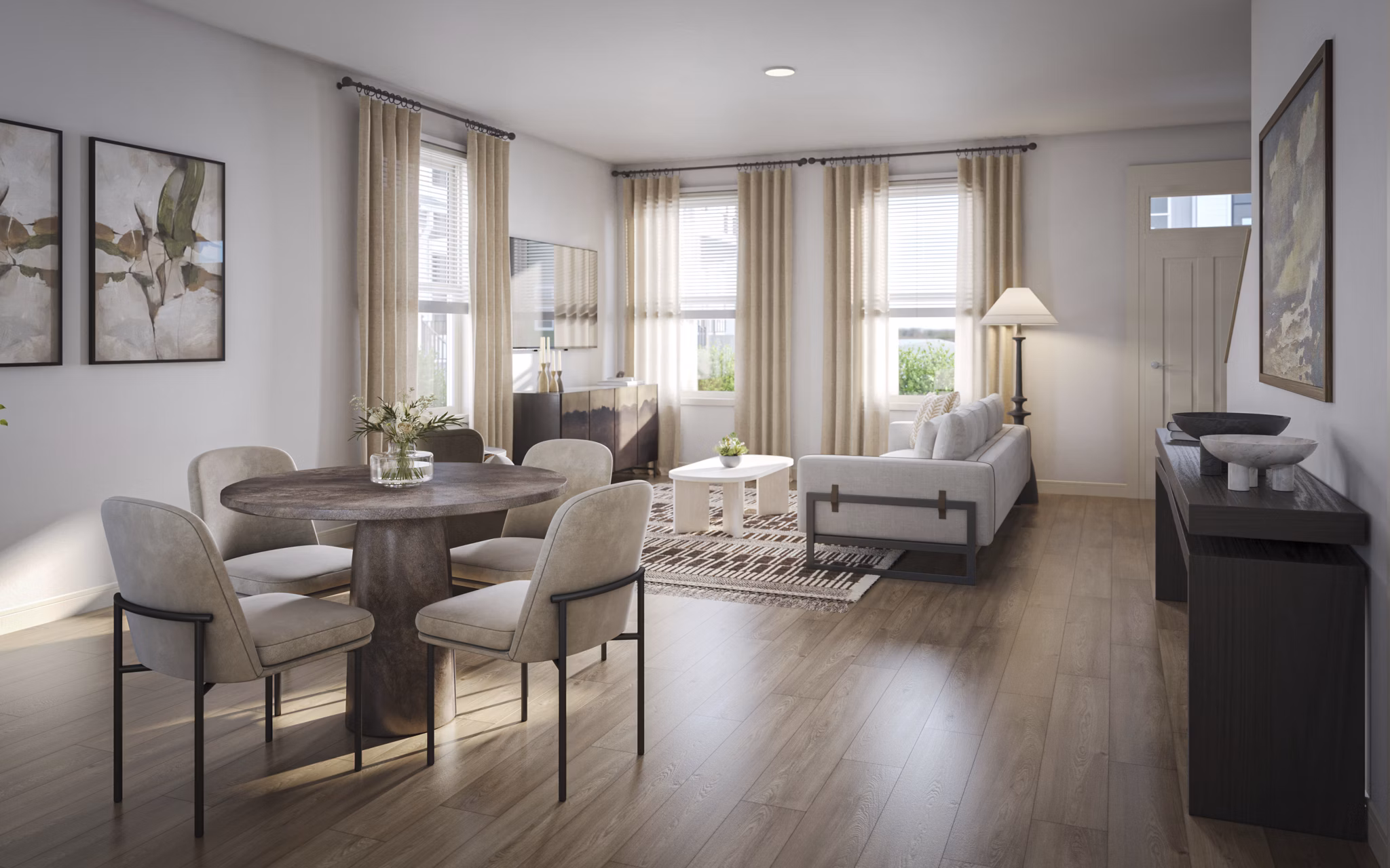rendering at The Dean Apartments
