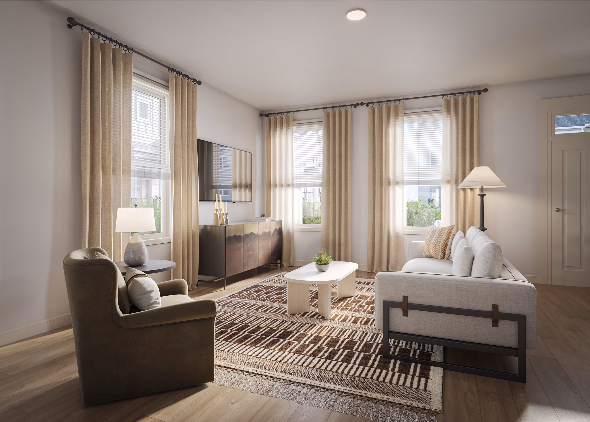 rendering at The Dean Apartments