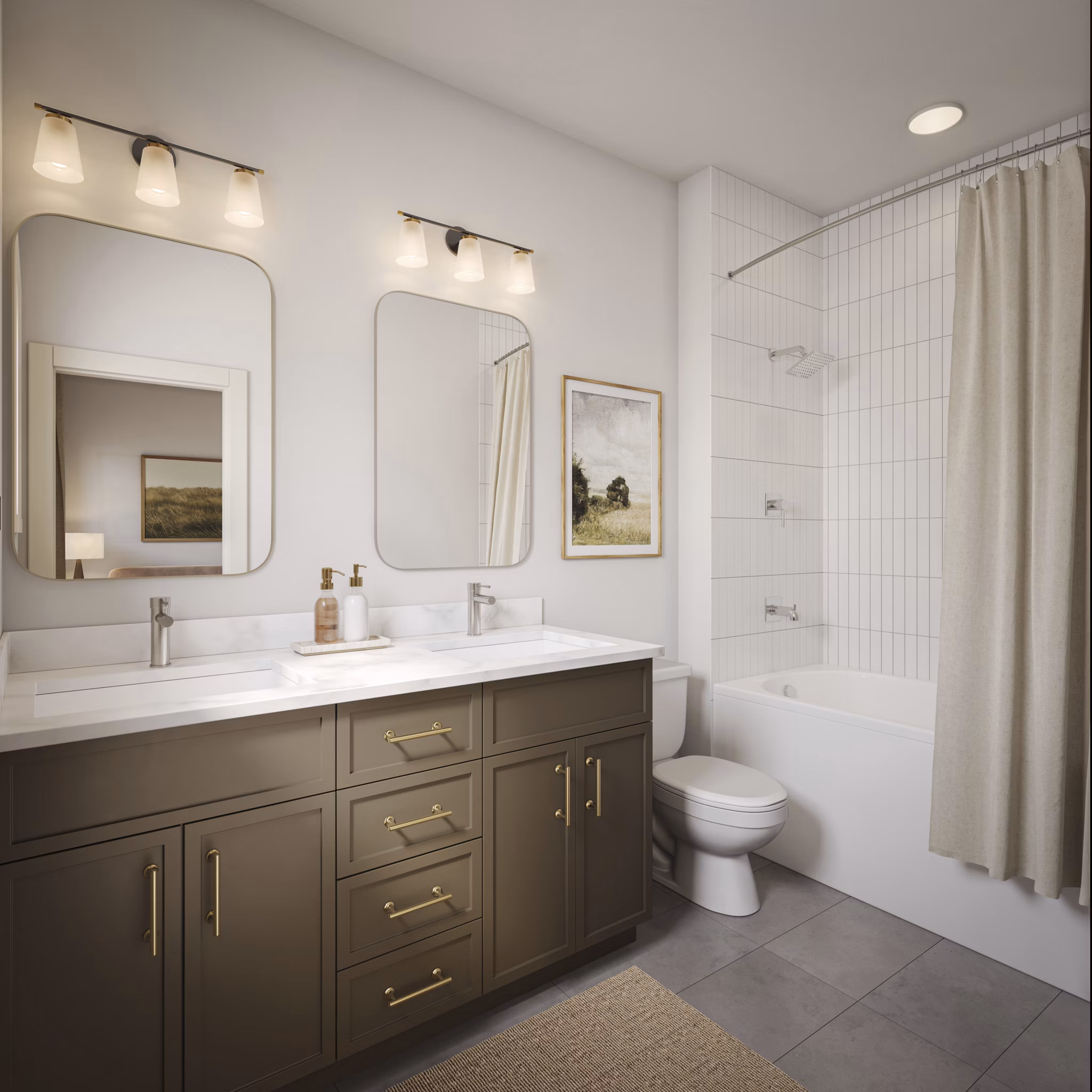 rendering at The Dean Apartments