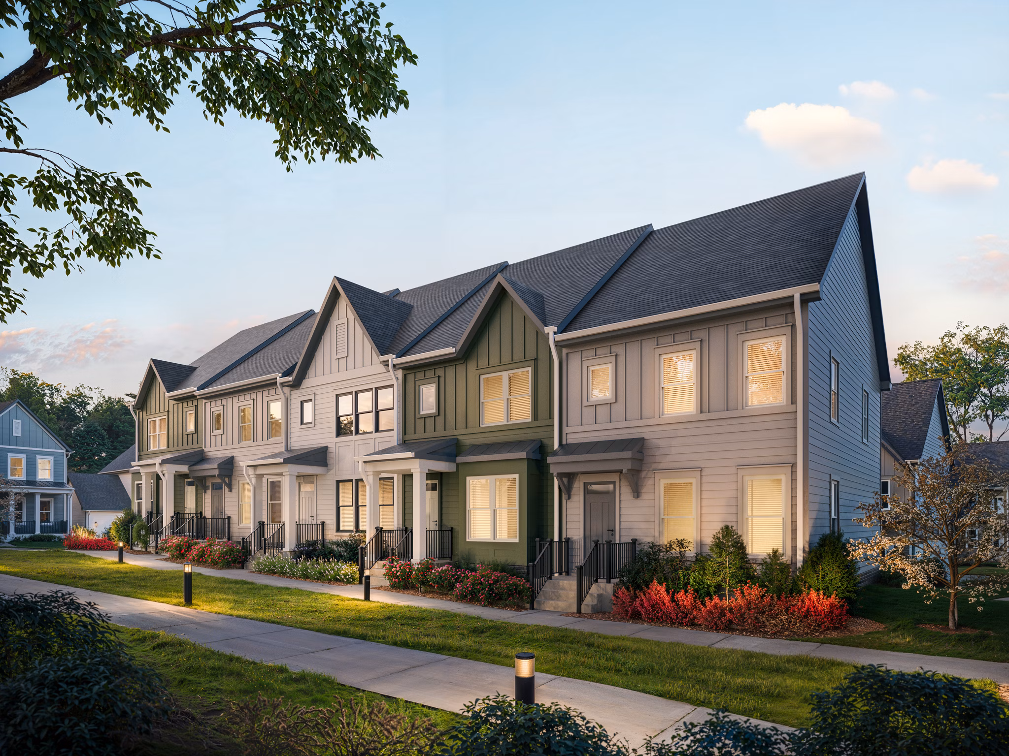rendering at The Dean Apartments