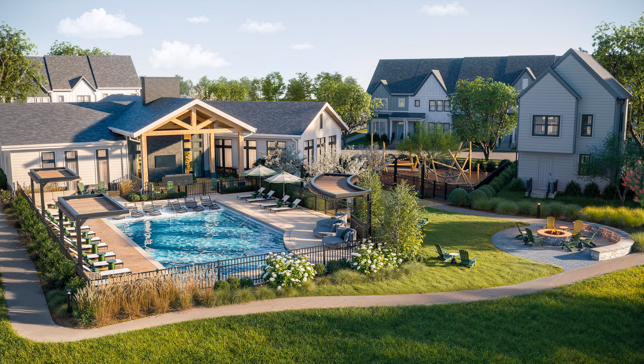 rendering at The Dean Apartments