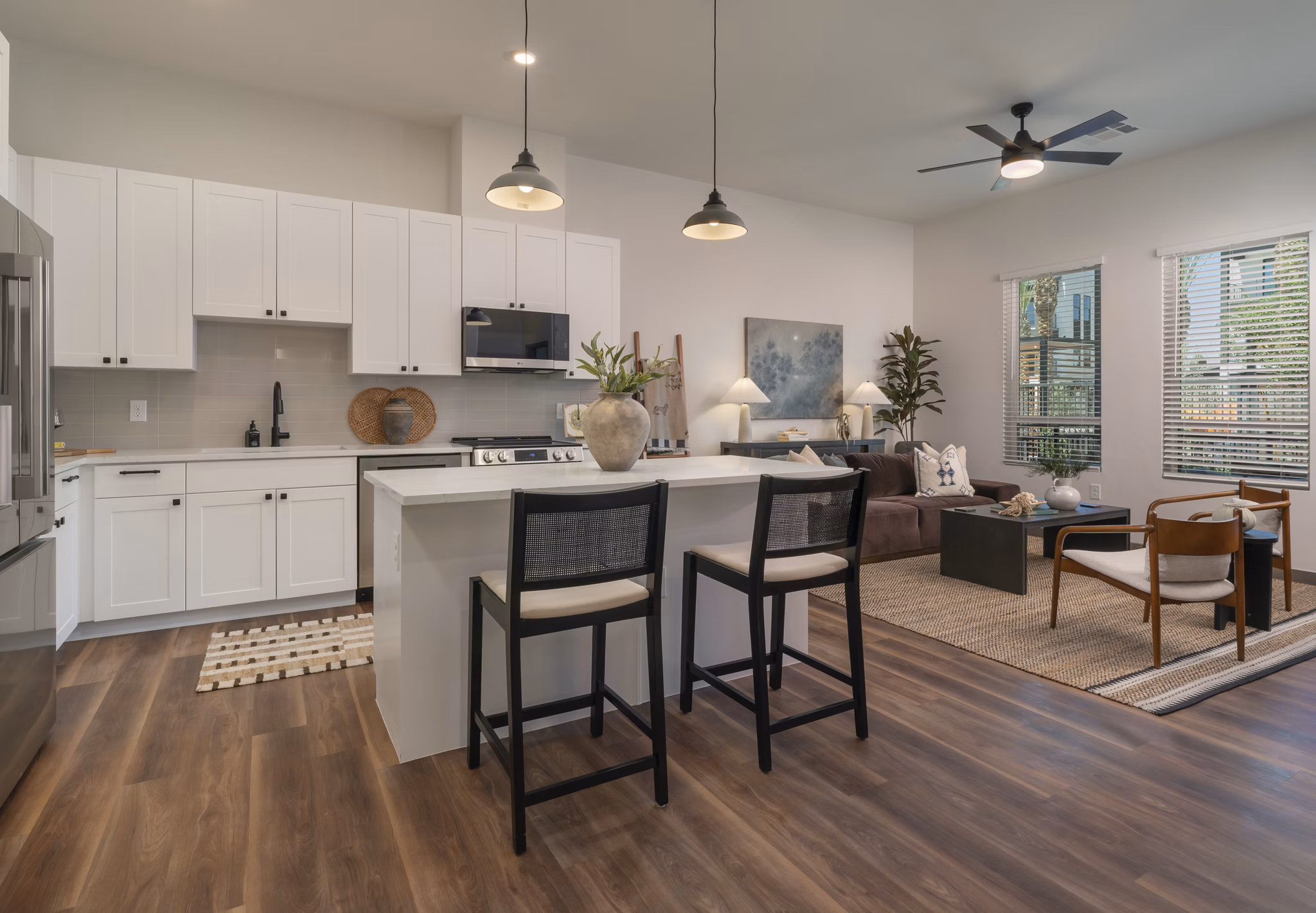 kitchen at The Mason Apartments