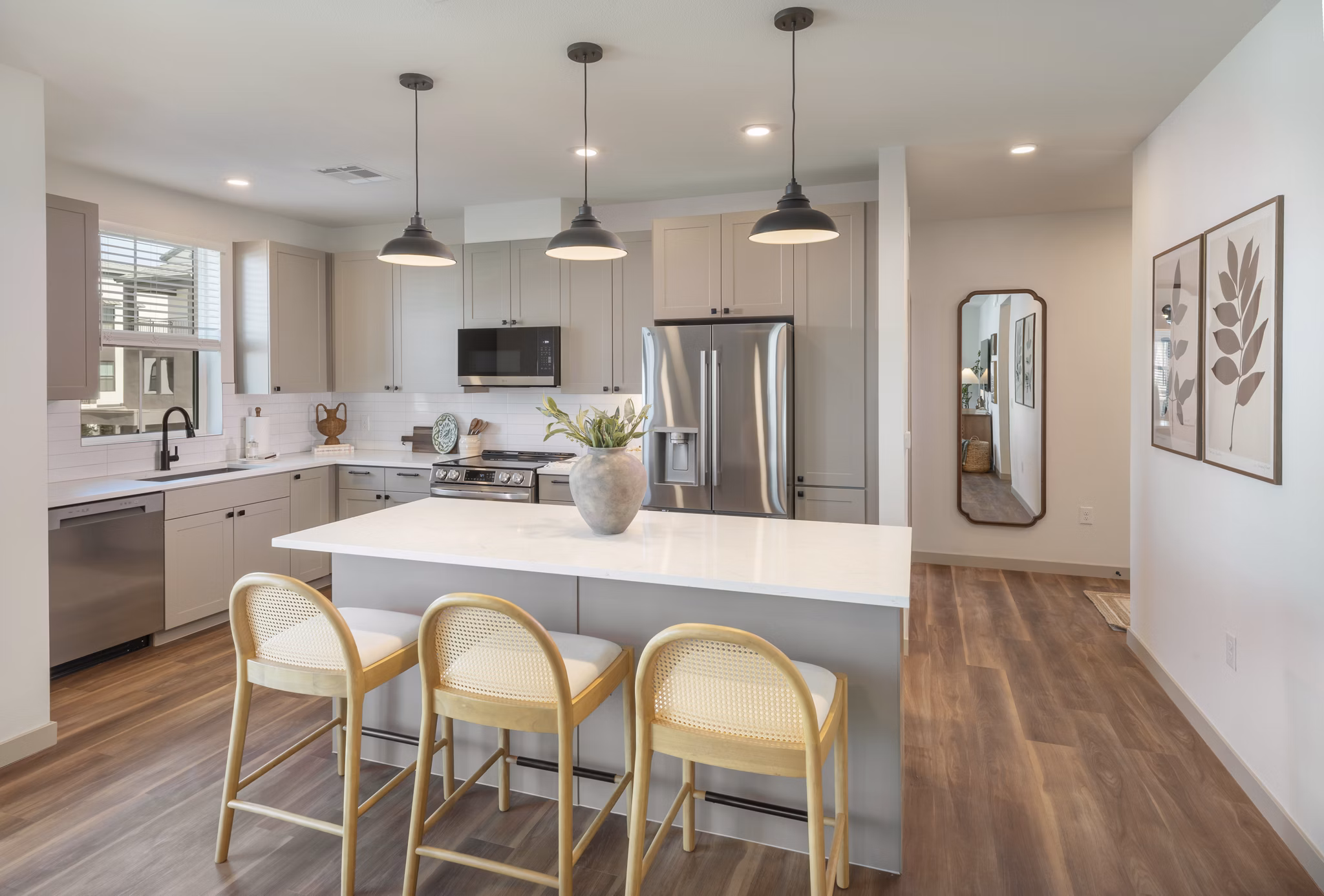 kitchen at The Mason Apartments