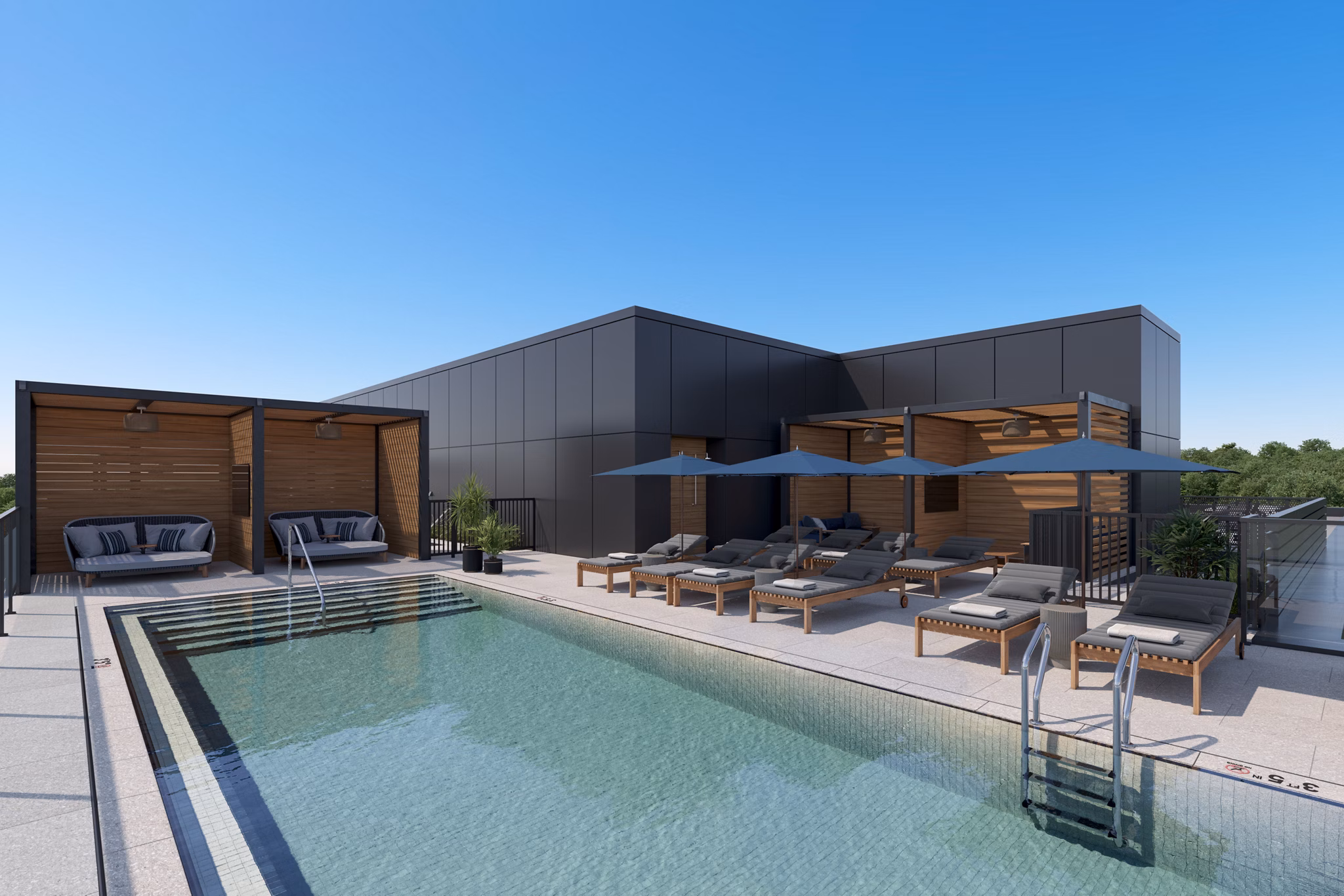 Rendering for Rt 500 Apartments