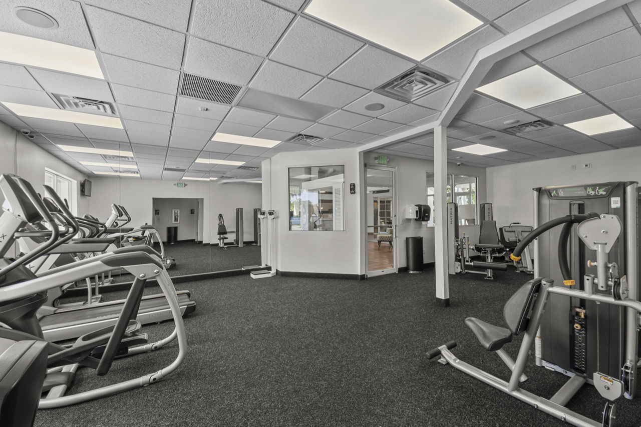Gym at La Vue At Emerald Pointe (1 of 3)