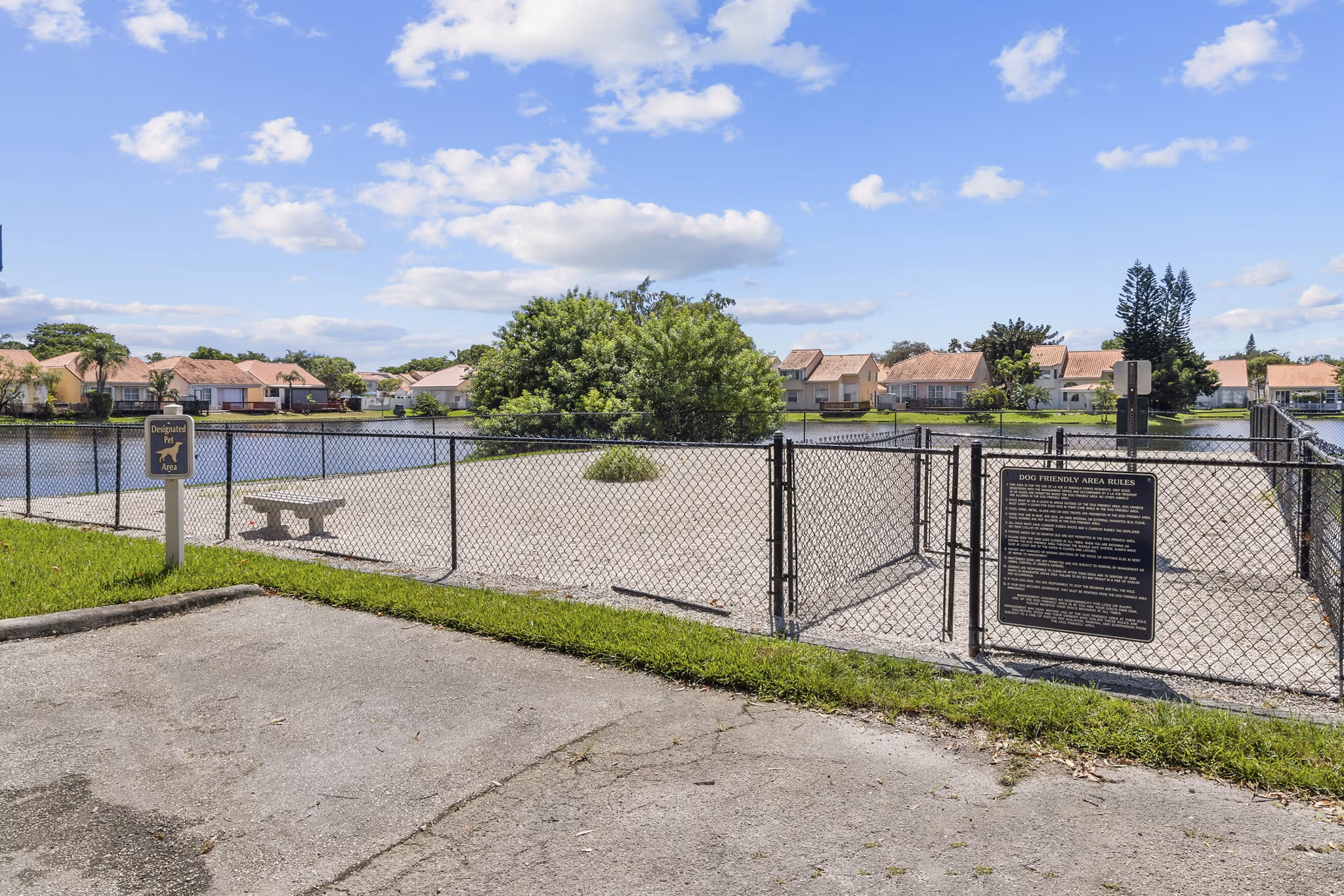 Recreational Area at La Vue at Emerald Pointe Apartments