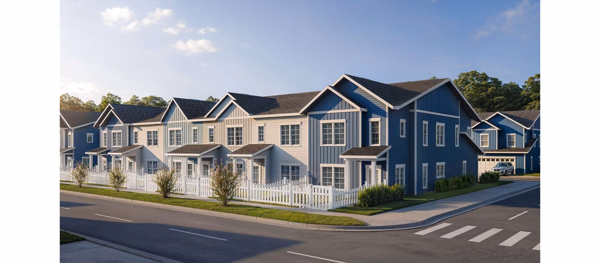 rendering at Oaks at Wendell Apartments