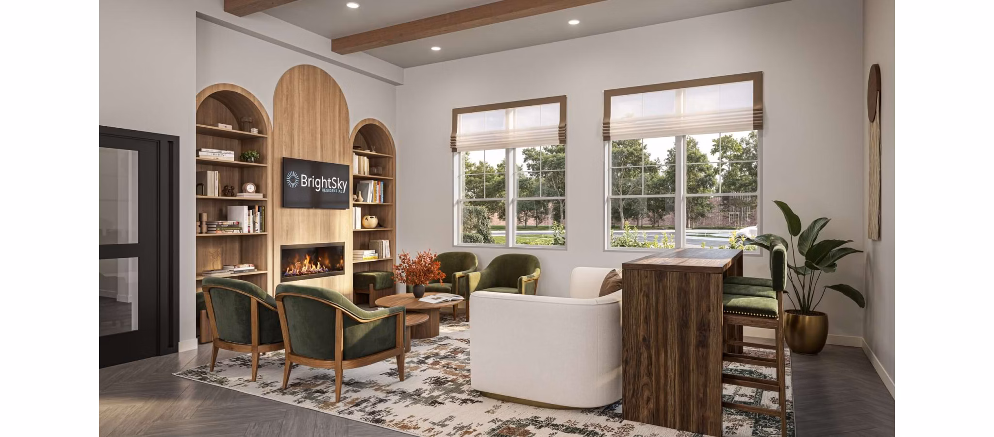 rendering at Oaks at Wendell Apartments
