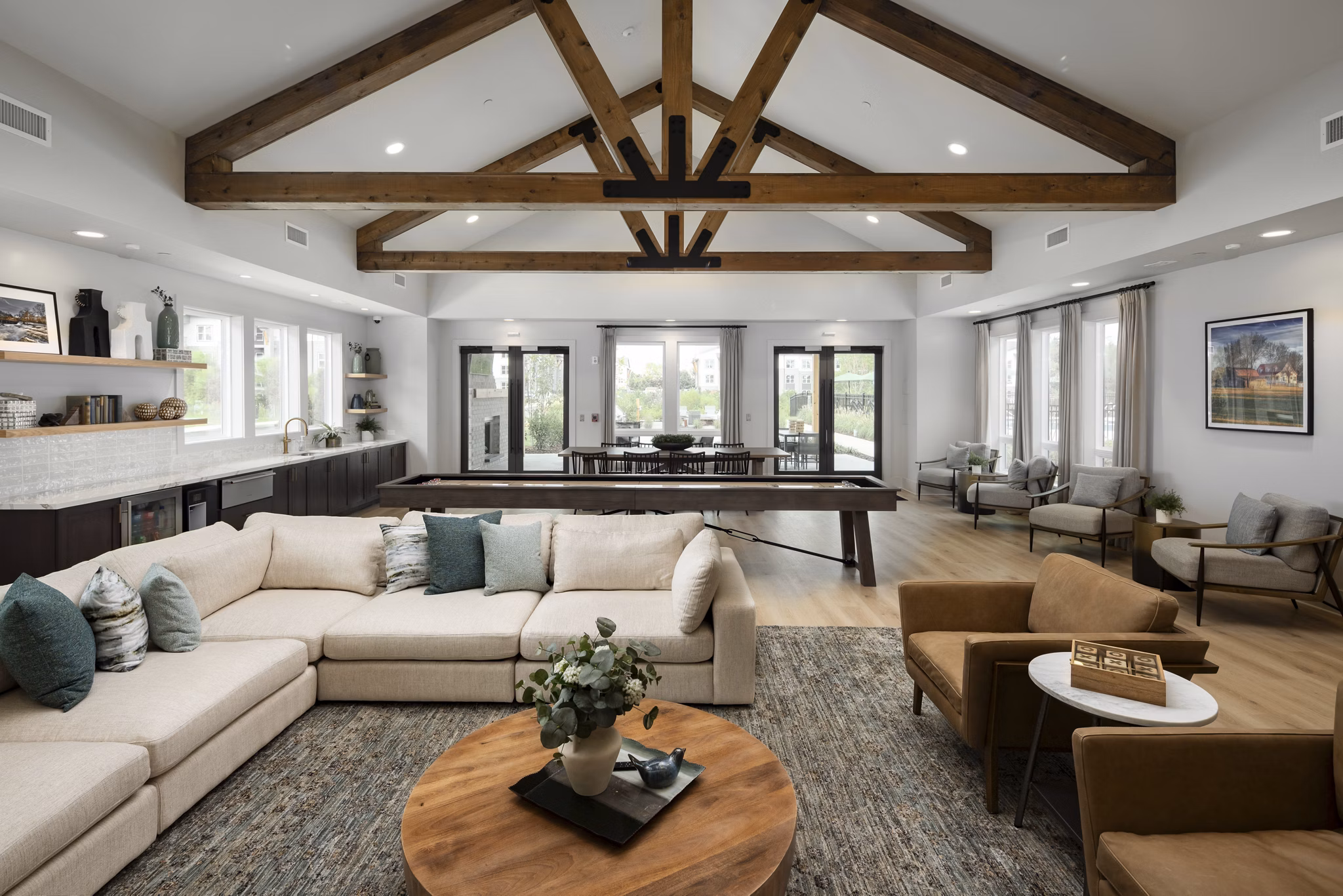 clubhouse at NOVEL Manchester Farm Apartments