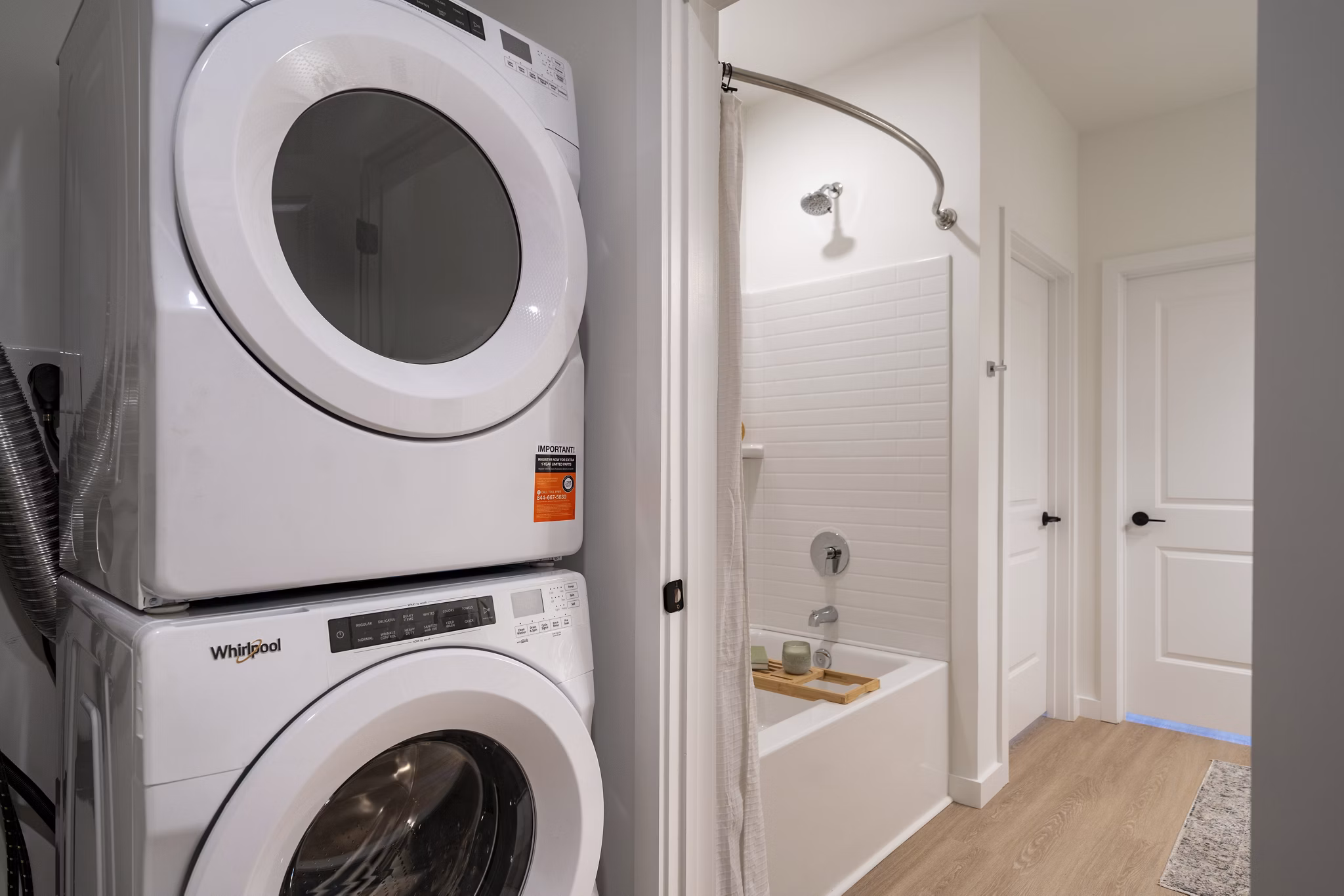laundry room at NOVEL Manchester Farm Apartments