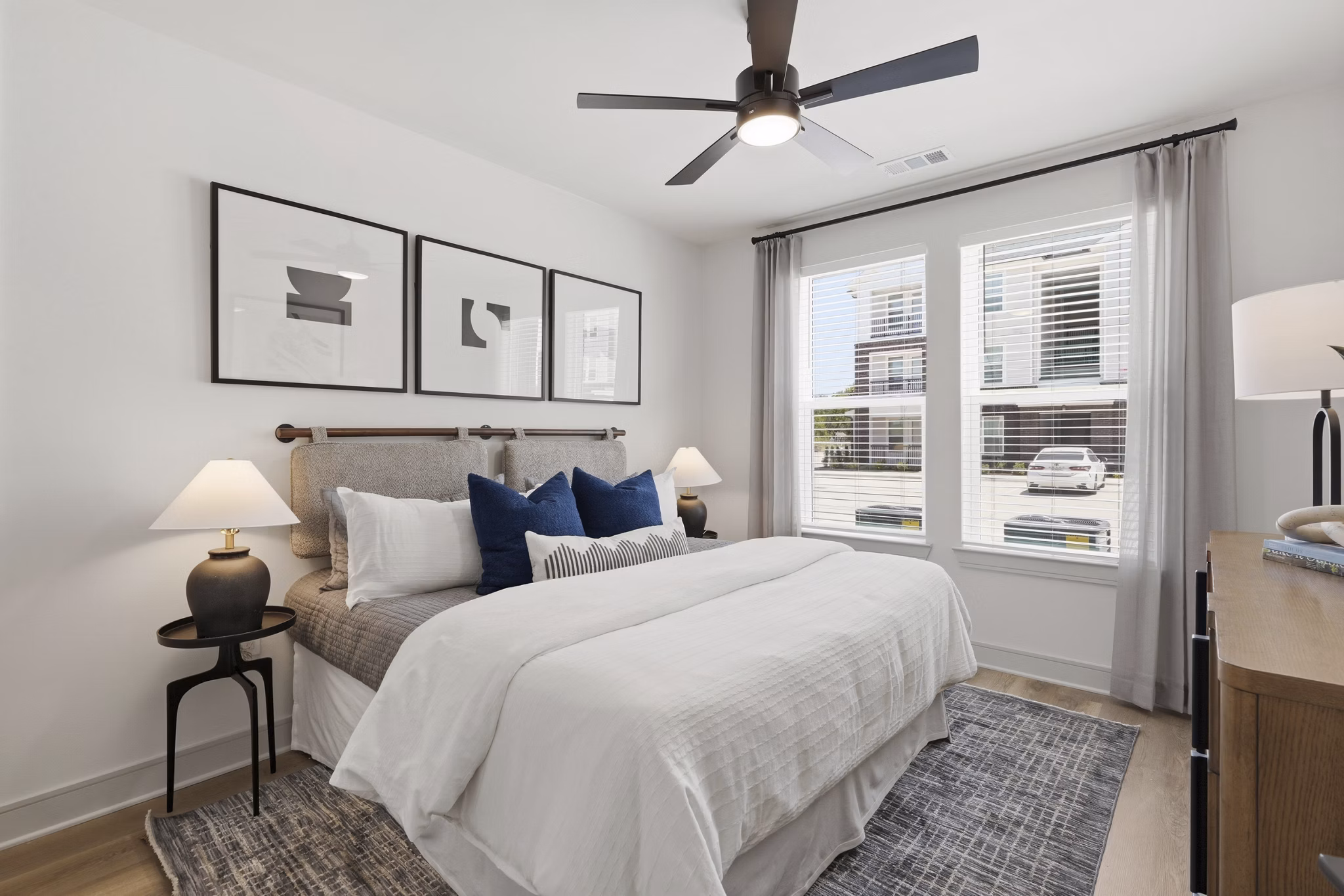 Bedroom at Domain Benbrook Apartments