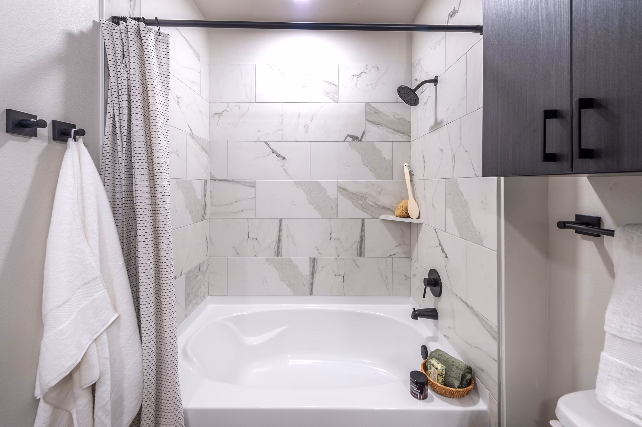 Bathroom at Domain Benbrook Apartments