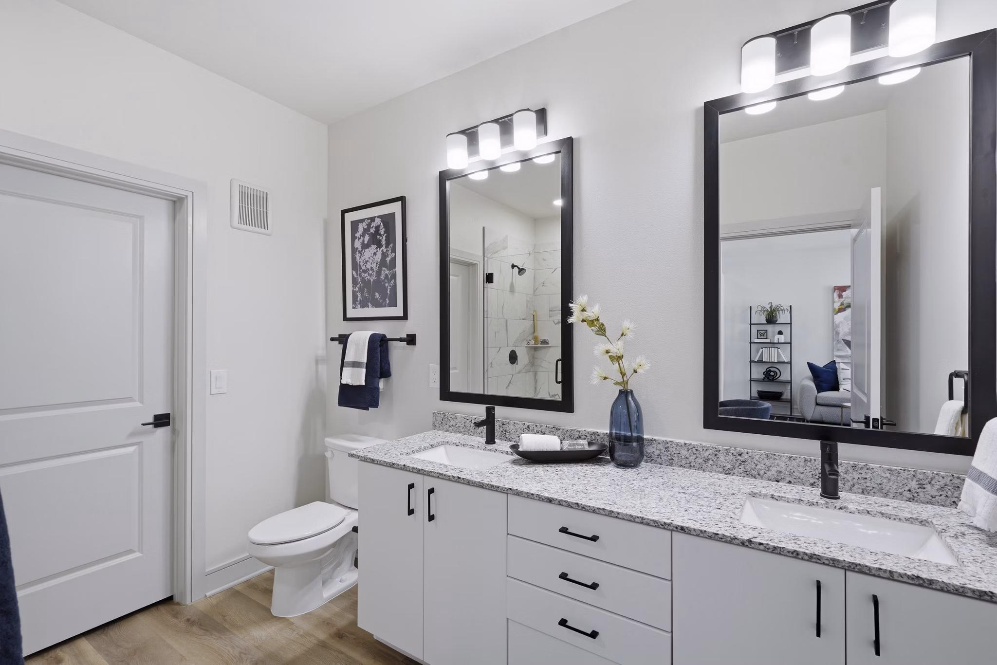 Bathroom at Domain Benbrook Apartments
