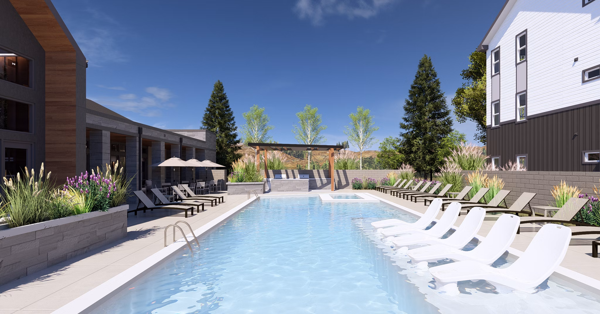 Pool at Ascend at Arcadia Apartments