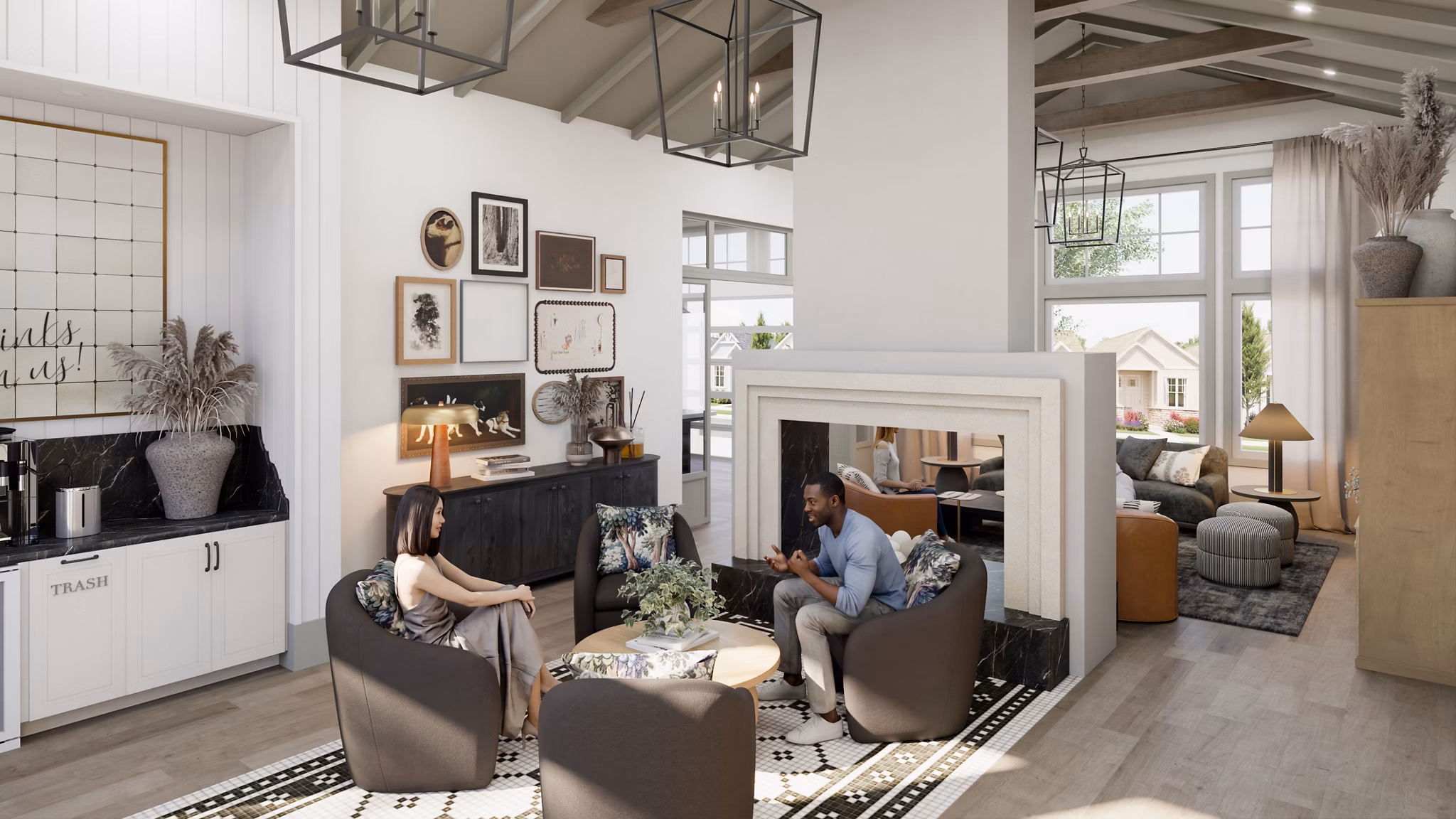 clubhouse at Yardly Kelly Lane Apartments 