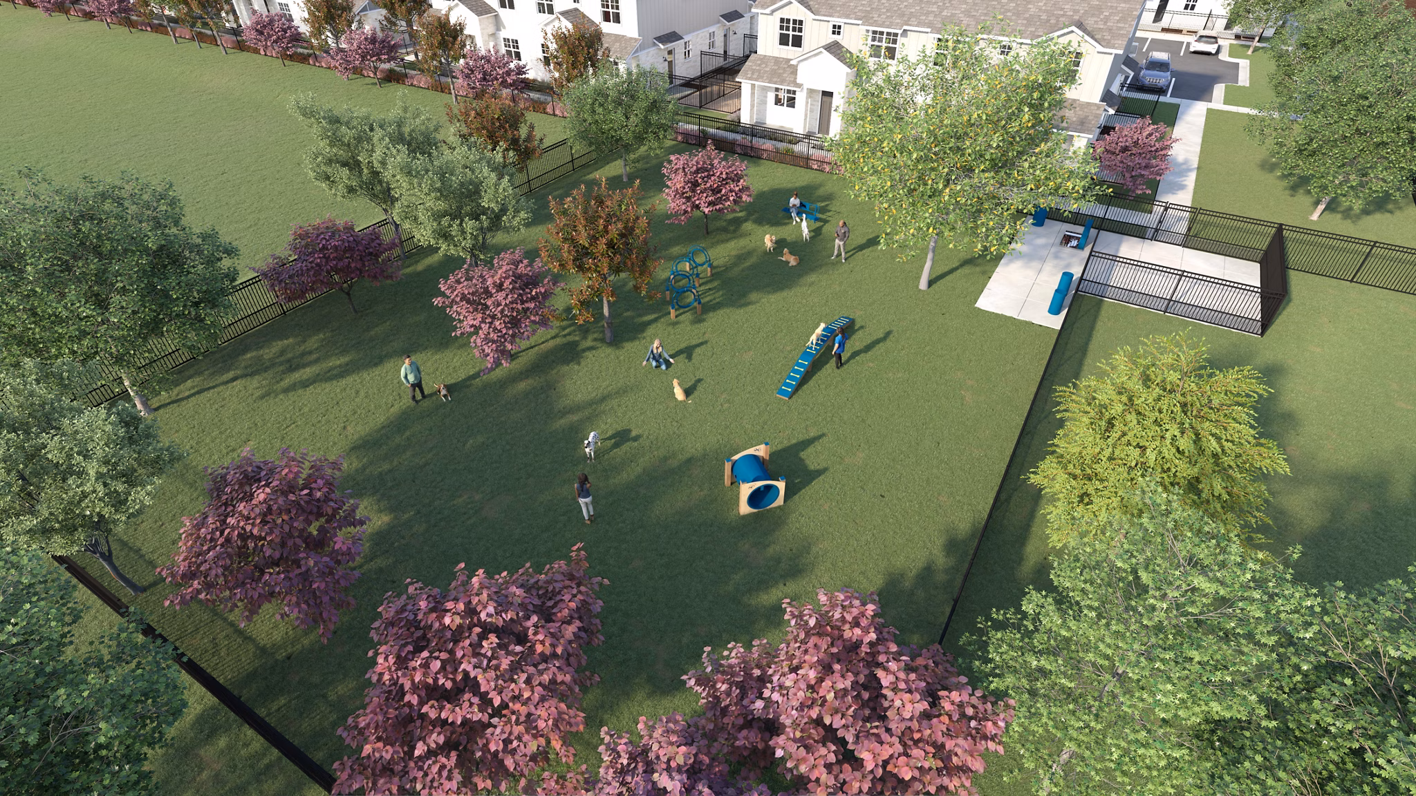 recreational area at Yardly Kelly Lane Apartments 