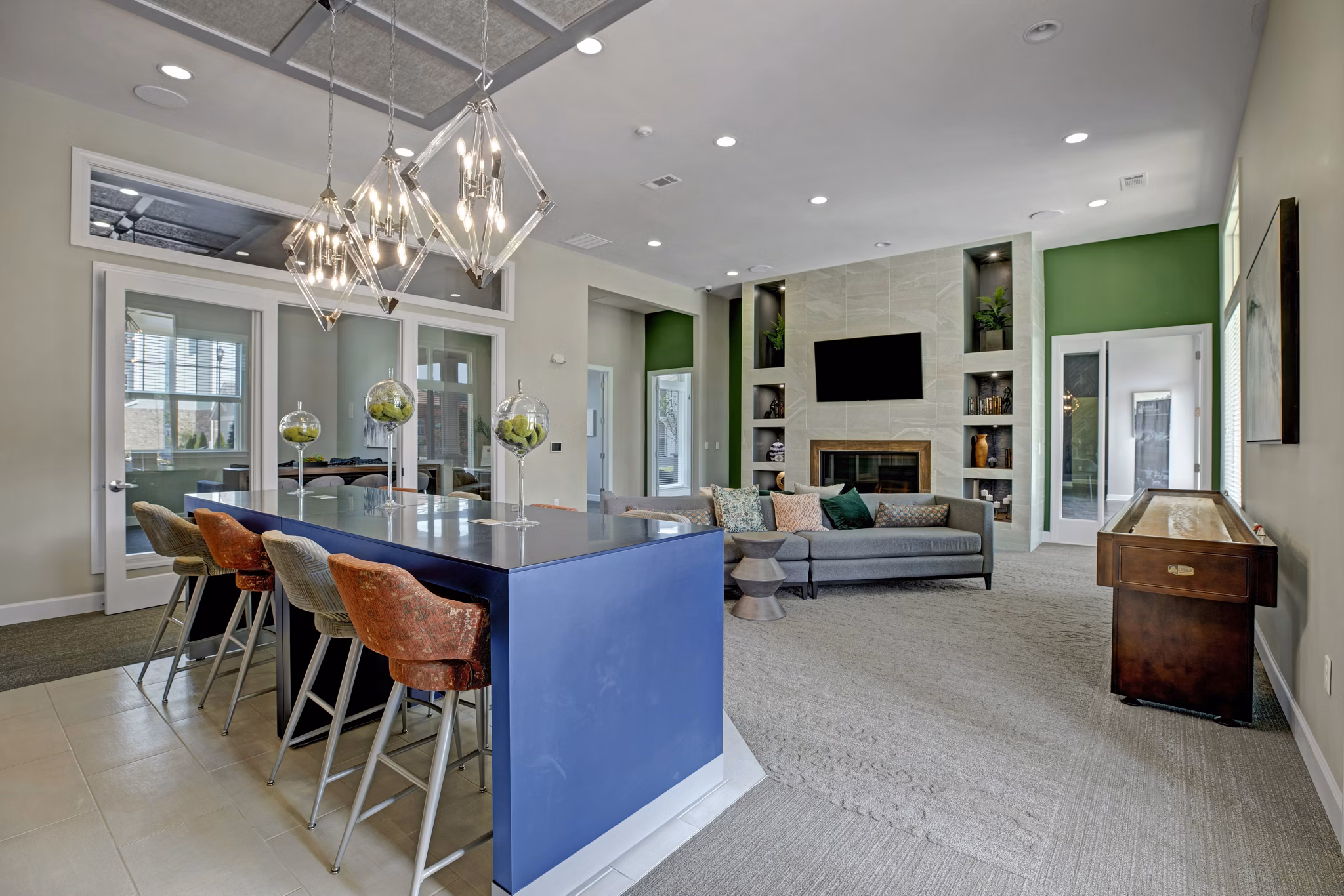 Clubhouse/Lobby at Ascent at Mallard Creek Apartments