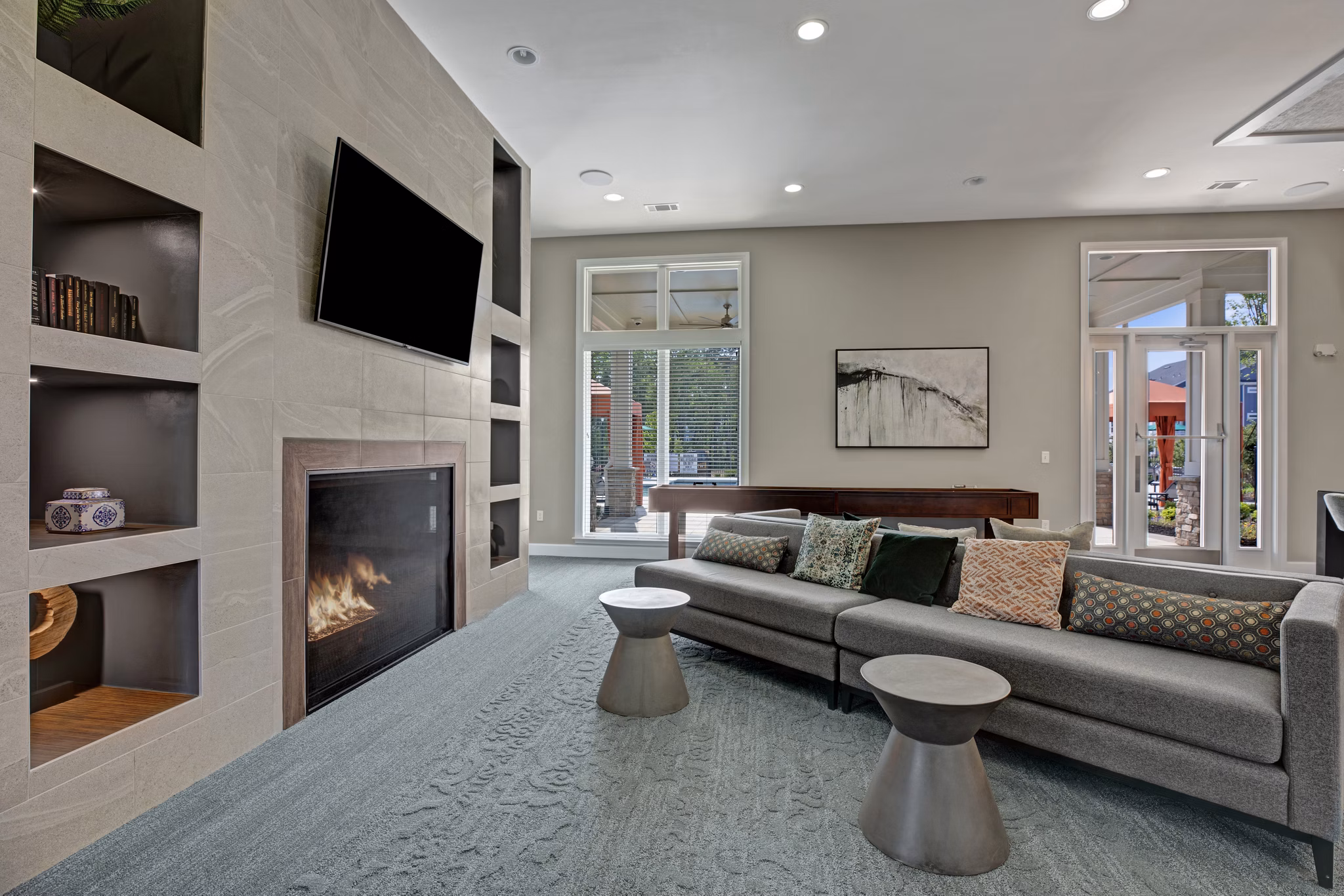 Clubhouse/Lobby at Ascent at Mallard Creek Apartments