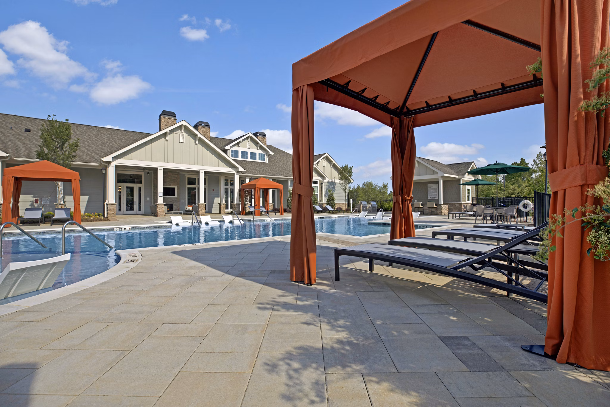 Pool at Ascent at Mallard Creek Apartments