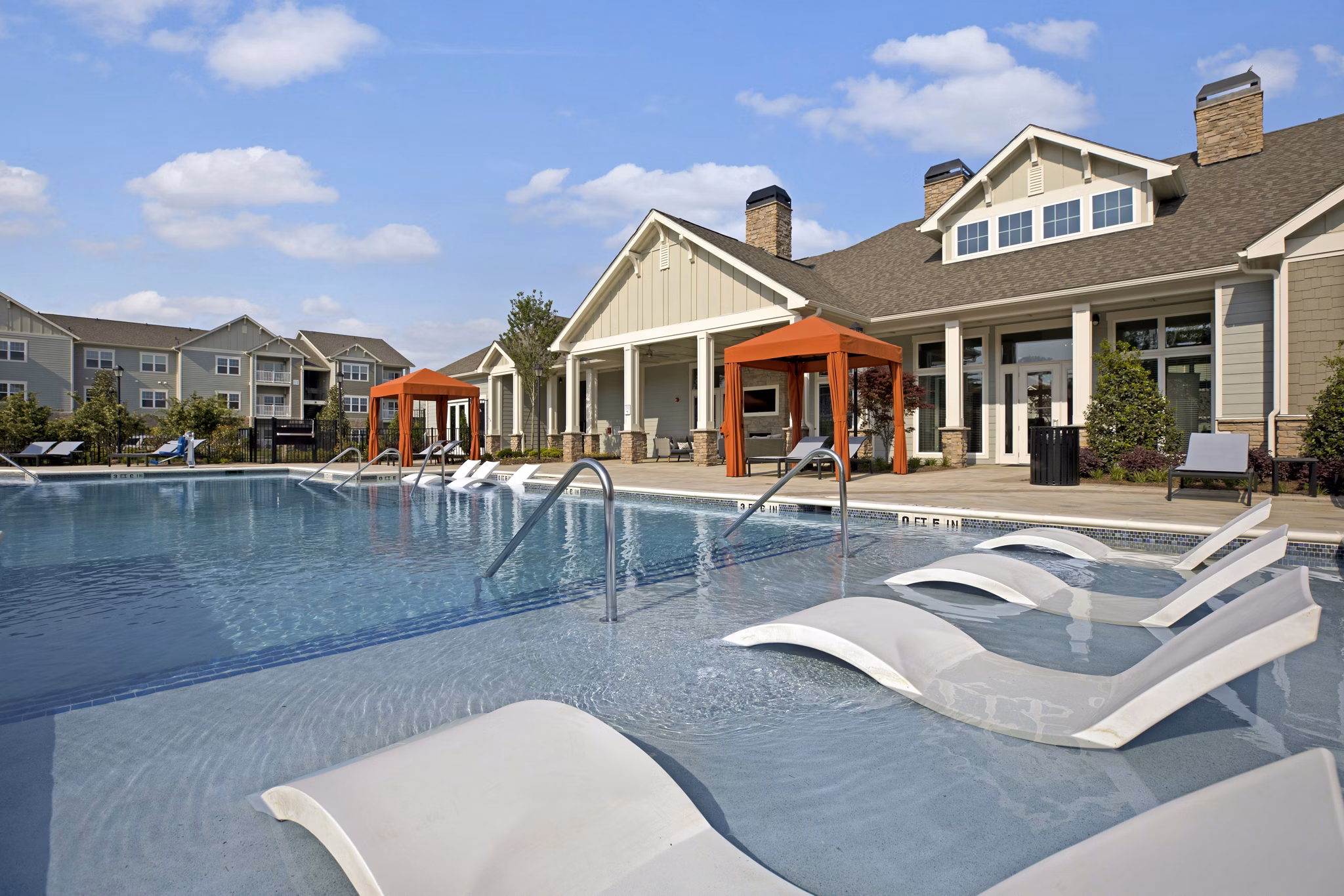 Pool at Ascent at Mallard Creek Apartments