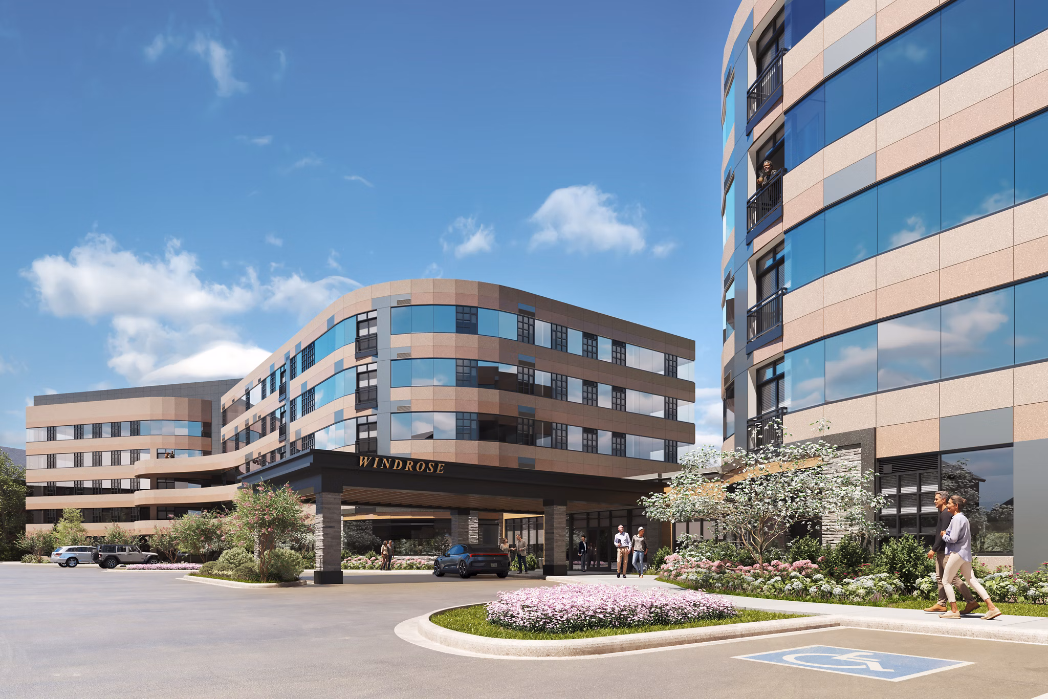 Building/Exterior at Windrose Apartments