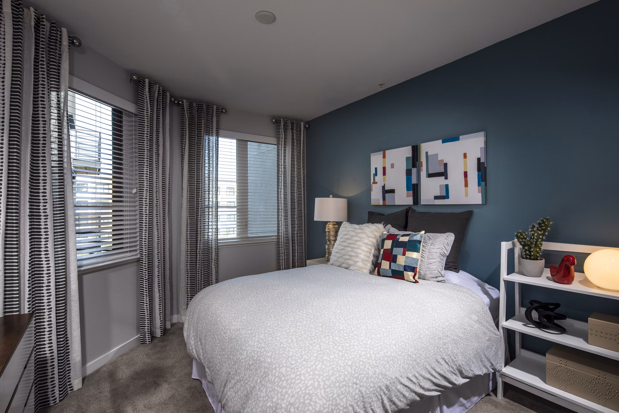 Bedroom at Anton Menlo Apartments