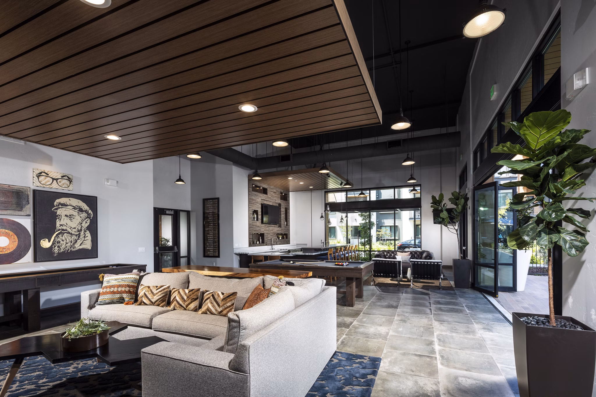 Clubhouse/Lobby at Anton Menlo Apartments