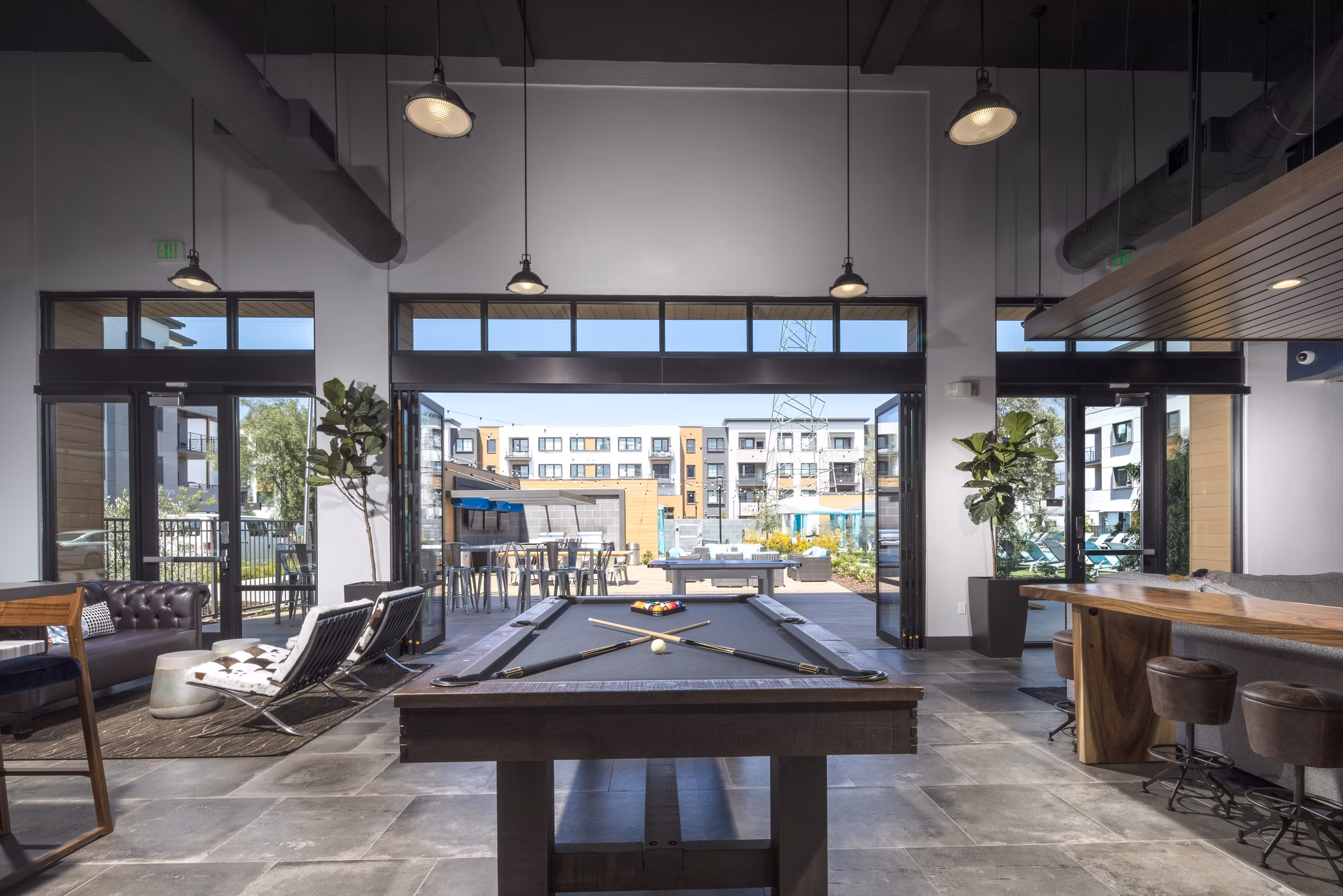 Clubhouse/Lobby at Anton Menlo Apartments